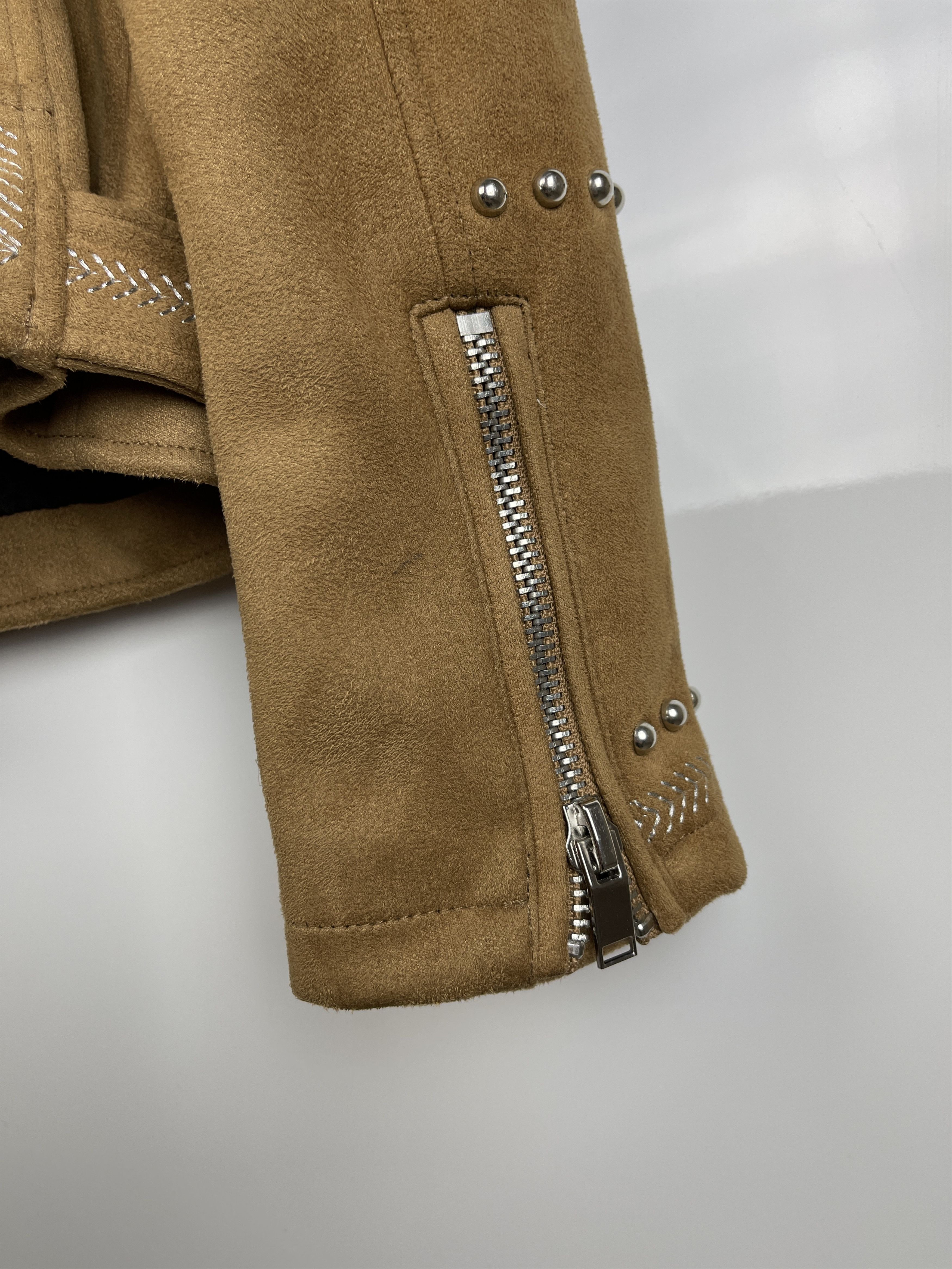 Zara Zara Moto Biker Jacket Size S / US 4 / IT 40 - 8 Thumbnail