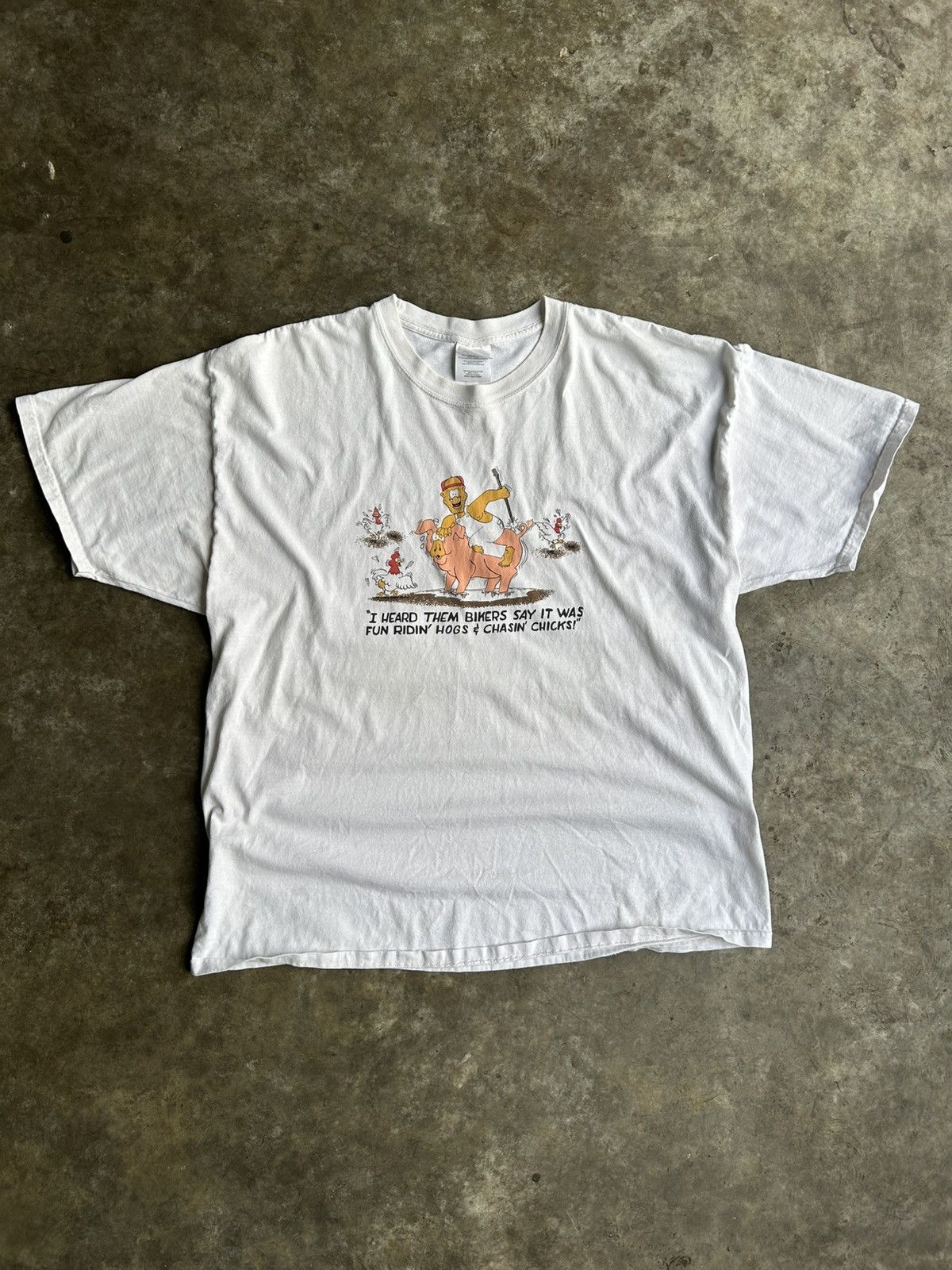 P&Co Vintage 90’s/Y2K Funny Shirt Size US XL / EU 56 / 4 - 1 Thumbnail