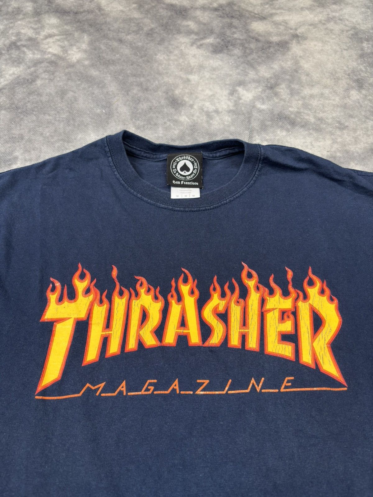 Other Vintage Trasher T shirt tee flame logo skateboard Streetwear Size US M / EU 48-50 / 2 - 2 Thumbnail