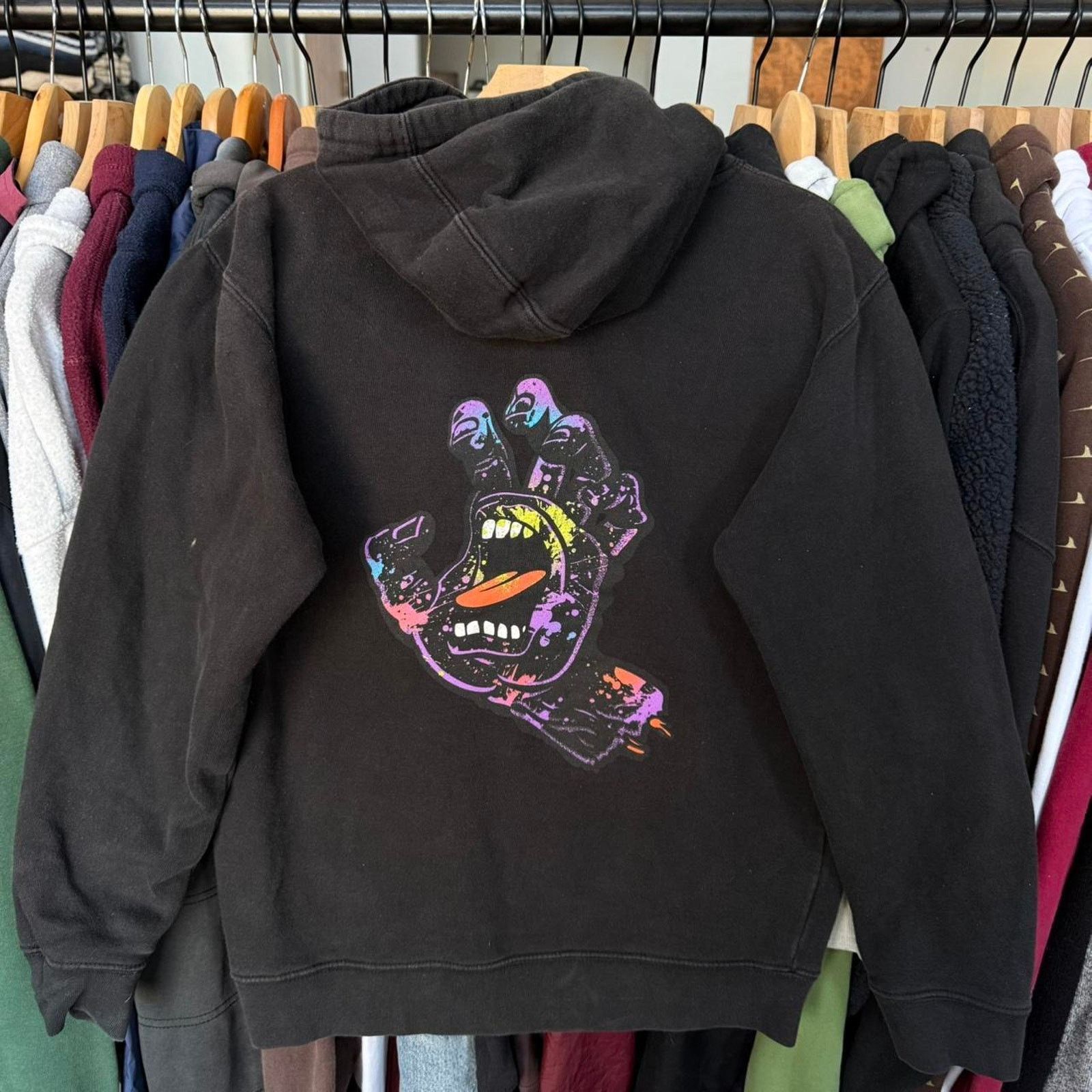 Santa Cruz Skateboards Santa Cruz Skate Hoodie Black Size US S / EU 44-46 / 1 - 1 Thumbnail