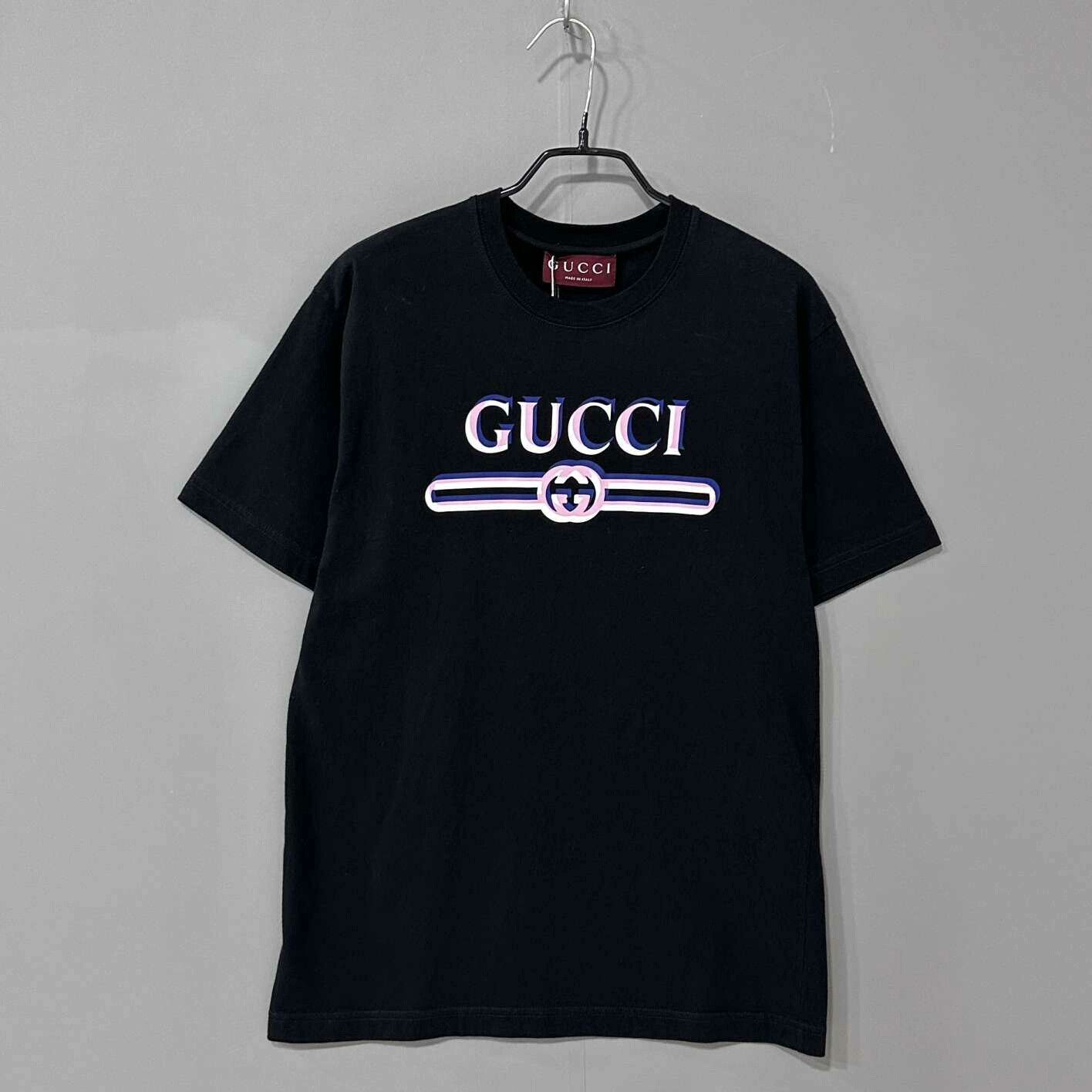 Gucci Gucci Retro T-Shirt XXS Men Size US XXS / EU 40 - 1 Thumbnail