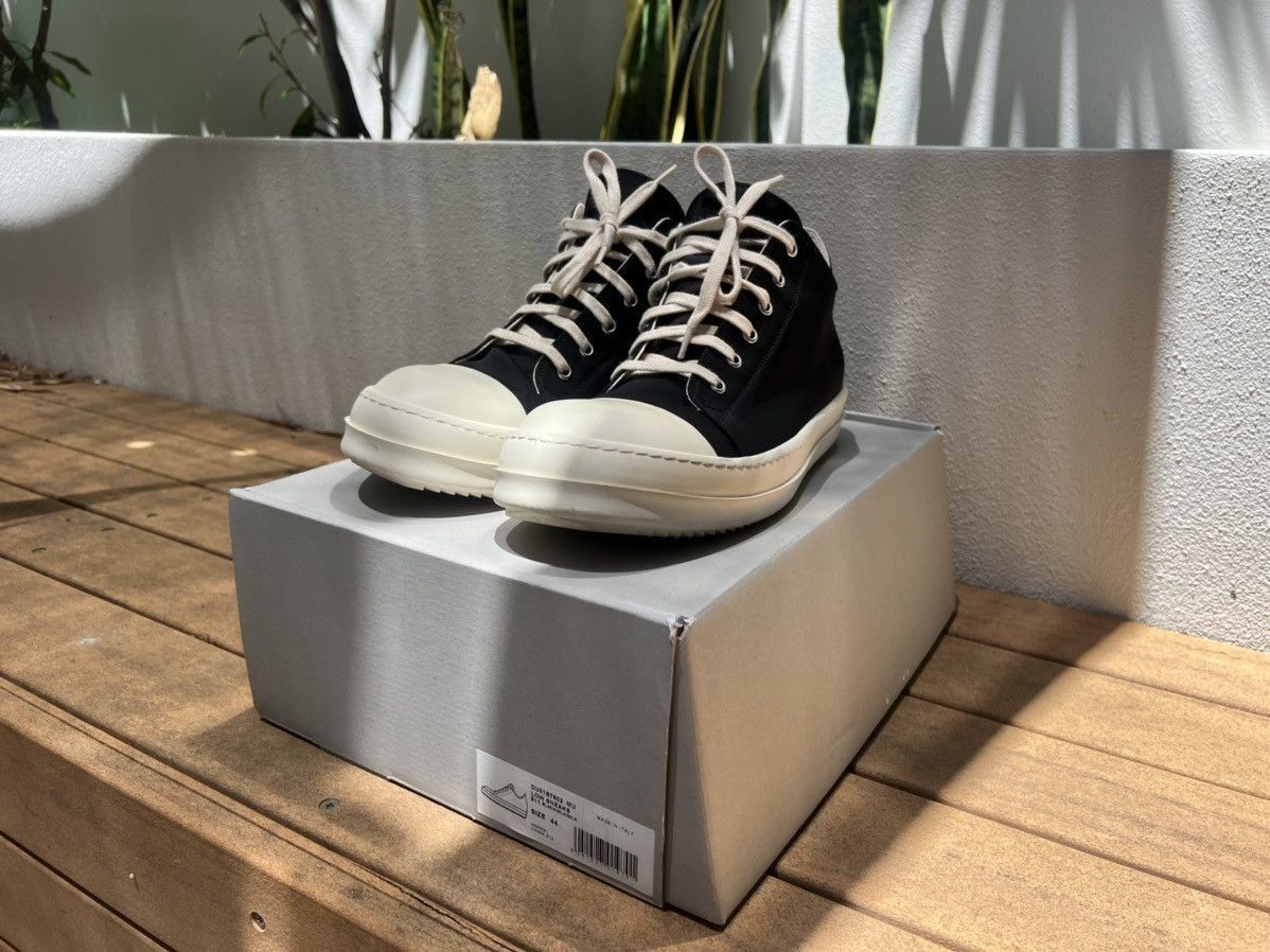 Rick Owens Rick Owens DRKSHDW Low CottonNylon Sneakers Size US 11 / EU 44 - 5 Thumbnail