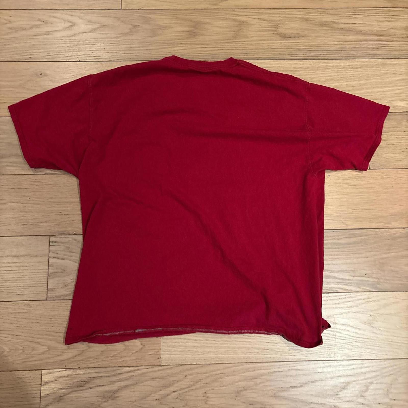 Champion Vintage Champion Red Tee Size US XL / EU 56 / 4 - 4 Thumbnail