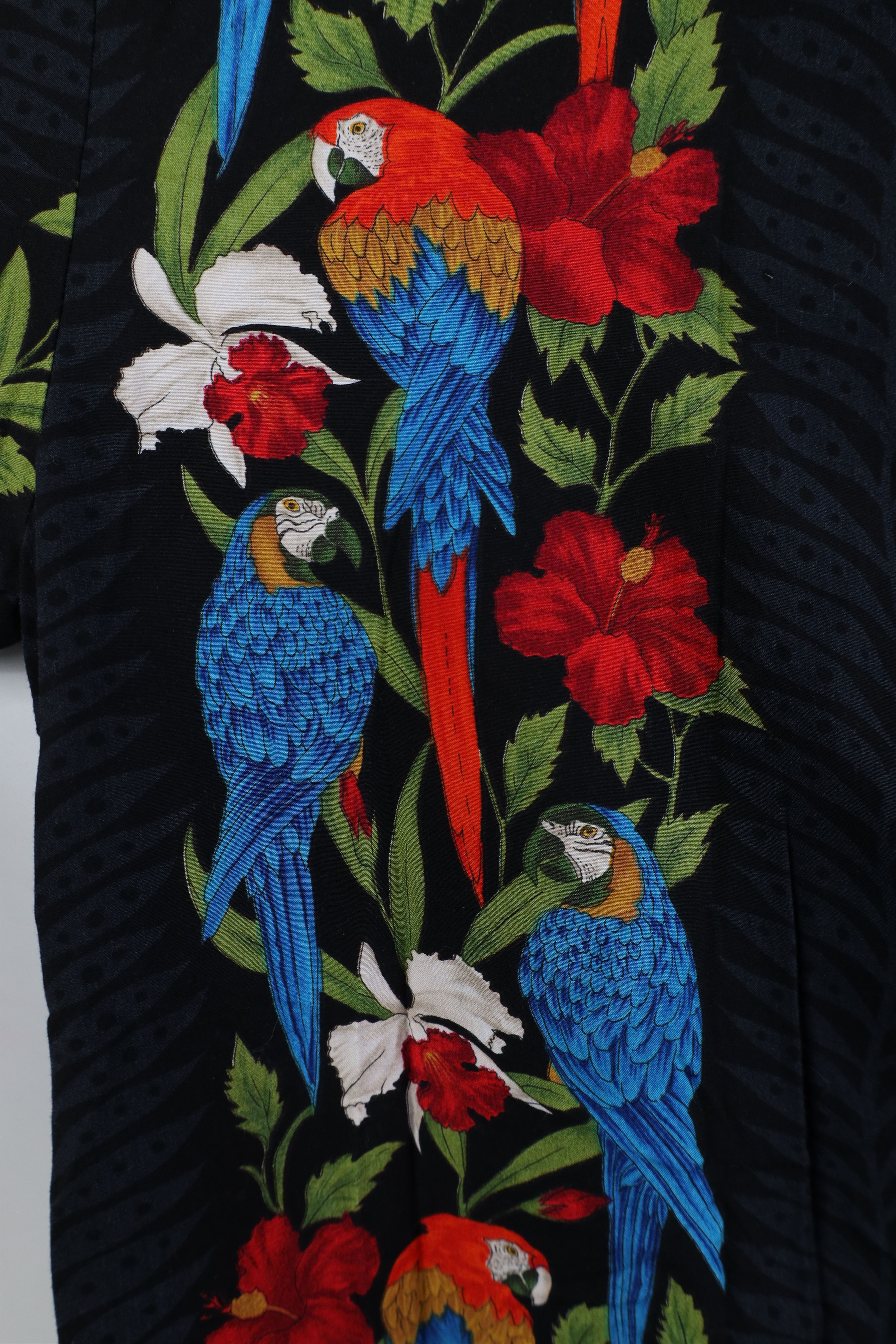 Vintage Vintage 80s 90s Toucan Magnum PI Tom Selleck Hawaiian Shirt Size US S / EU 44-46 / 1 - 6 Thumbnail