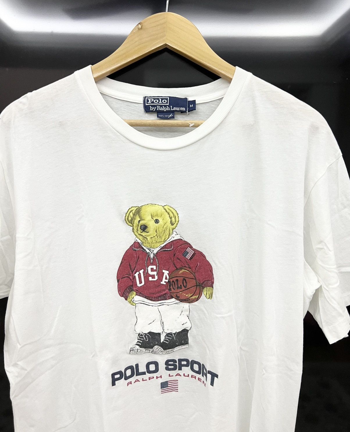Polo Ralph Lauren VINTAGE POLO SPORT RALPH LAUREN BEAR TEE SHIRT Size US M / EU 48-50 / 2 - 2 Thumbnail
