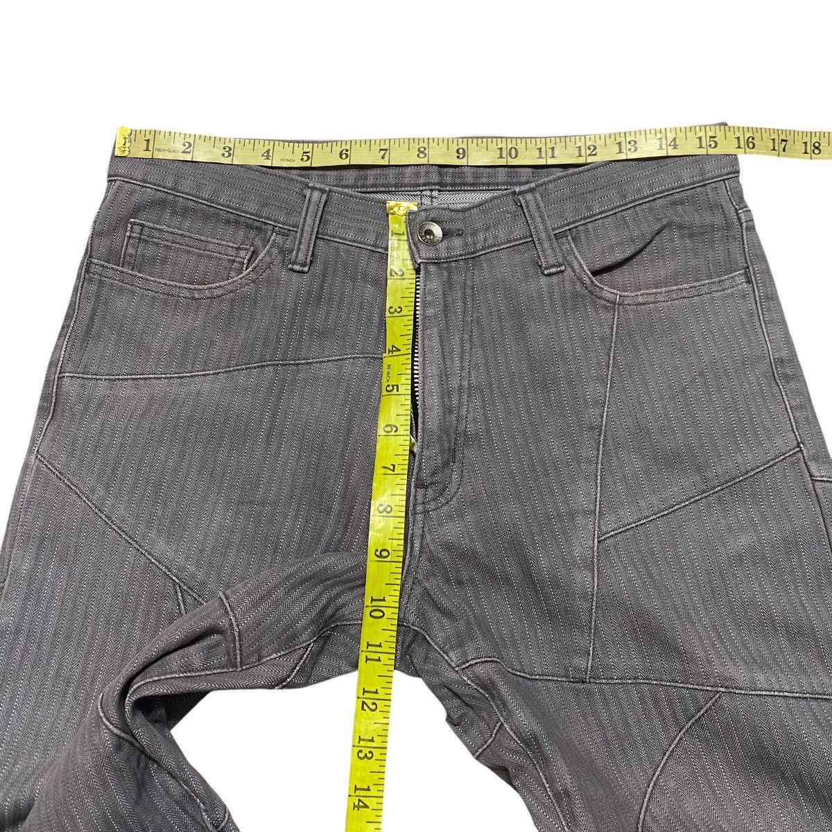 semanticdesign Semantic Design Denim Patchwork Flare Jeans Stretch Size US 30 / EU 46 - 19 Thumbnail