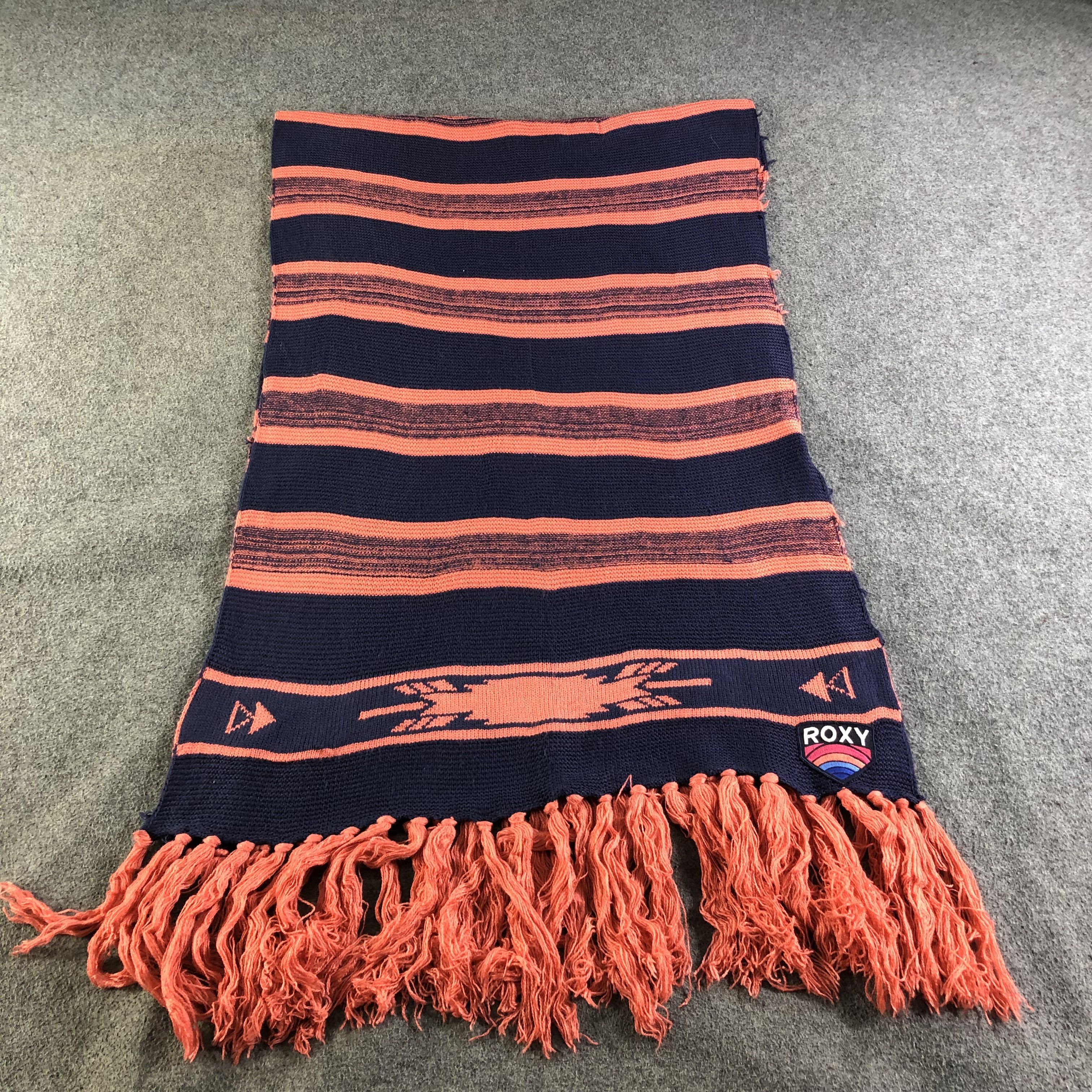 Japanese Brand Roxy Wool Poncho Scarf Muffler V1931 Size ONE SIZE - 2 Thumbnail