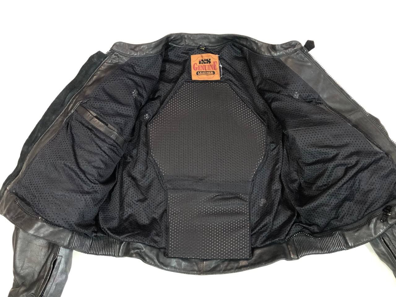 Other IXS Moto Leather Jacket Black Racing Vintage Size US M / EU 48-50 / 2 - 11 Thumbnail