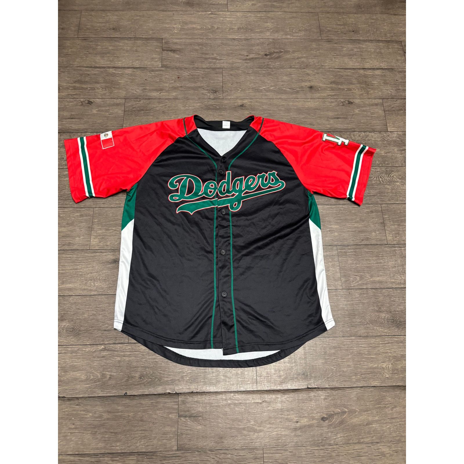 MLB Los Angeles Dodge 2021 Mexico Heritage Night Jersey Sz XL Size US XL / EU 56 / 4 - 1 Thumbnail
