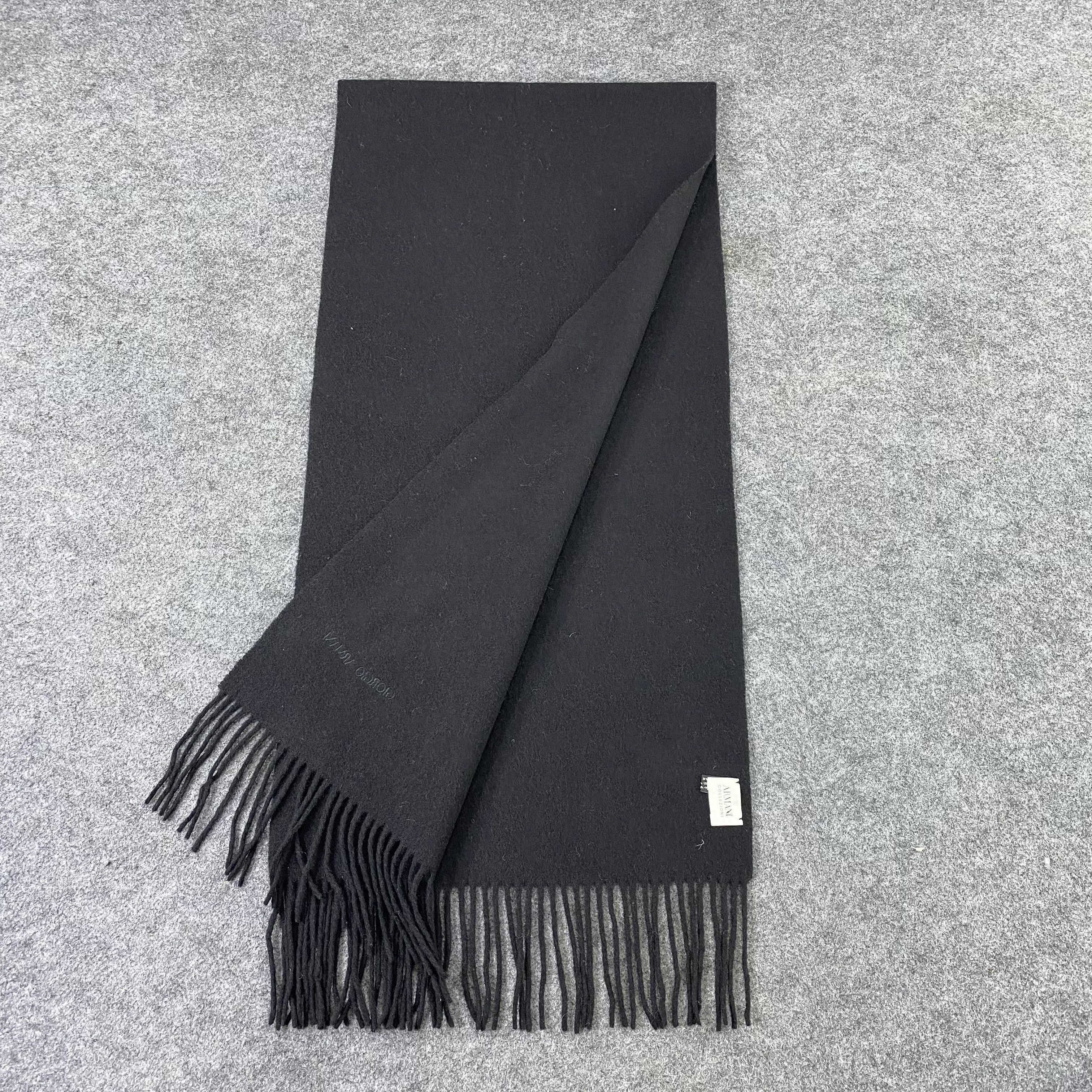 Giorgio Armani Giorgio Armani Wool Muffler/Scarf/Neckwear -T1426 Size ONE SIZE - 3 Thumbnail