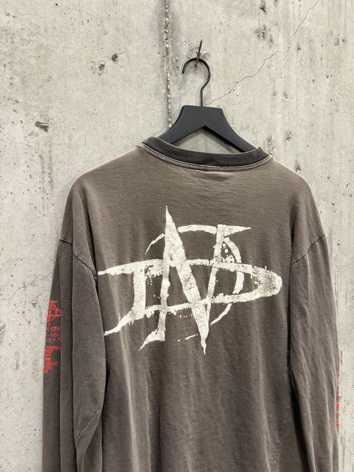 Band Tees Vintage Napalm Death Shirt Thrashed Faded Grunge Band Size US L / EU 52-54 / 3 - 5 Thumbnail