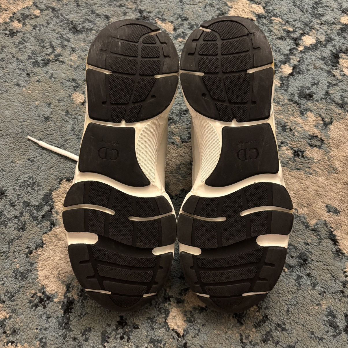 Dior Dior B22 Reflective White Sneakers Size 45 (12US) No Box Size US 12 / EU 45 - 6 Thumbnail