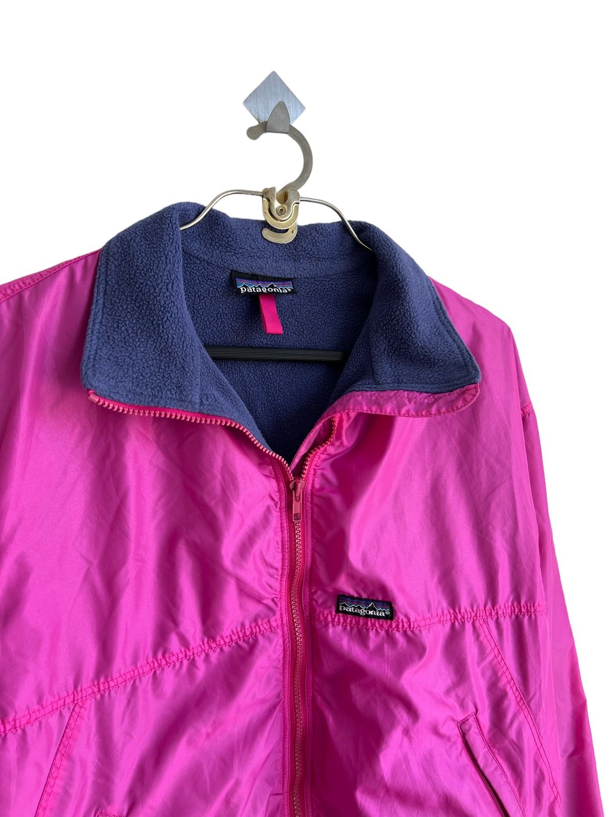 Patagonia × Vintage 1990s Patagonia Retro X Capiline Fleece Lined Zipper Bomber Size US M / EU 48-50 / 2 - 1 Thumbnail