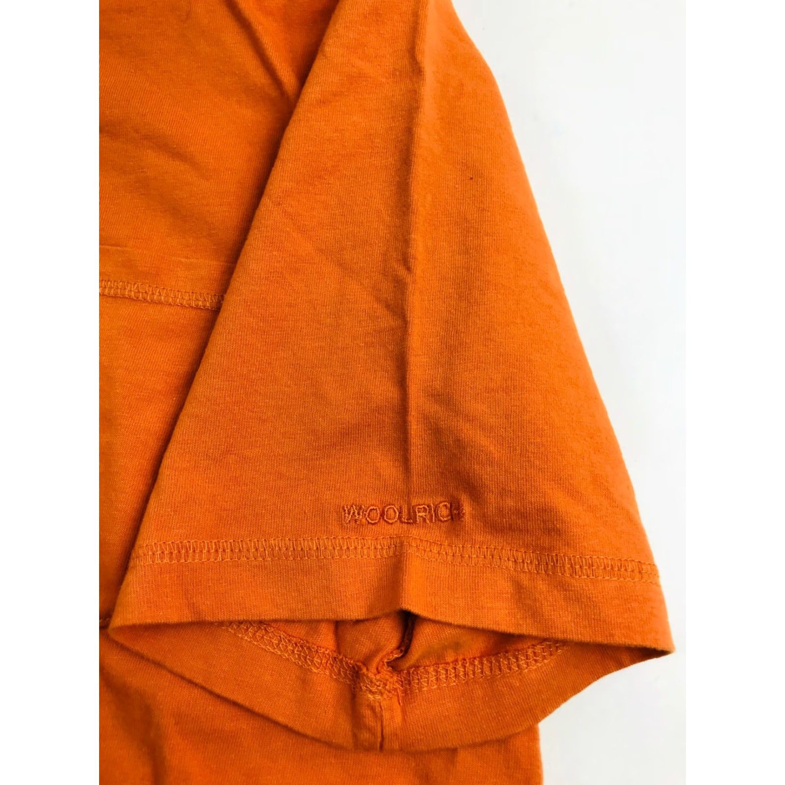 Vintage Woolrich Polo Shirt Mens Orange 1/4 Button Up Collared Short Sleeve M Polo Size US M / EU 48-50 / 2 - 3 Thumbnail