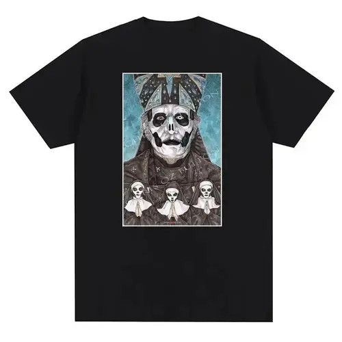 Japanese Brand × Vintage Ghost Rock Band Graphic Print T Shirt Men Women Size US L / EU 52-54 / 3 - 1 Thumbnail