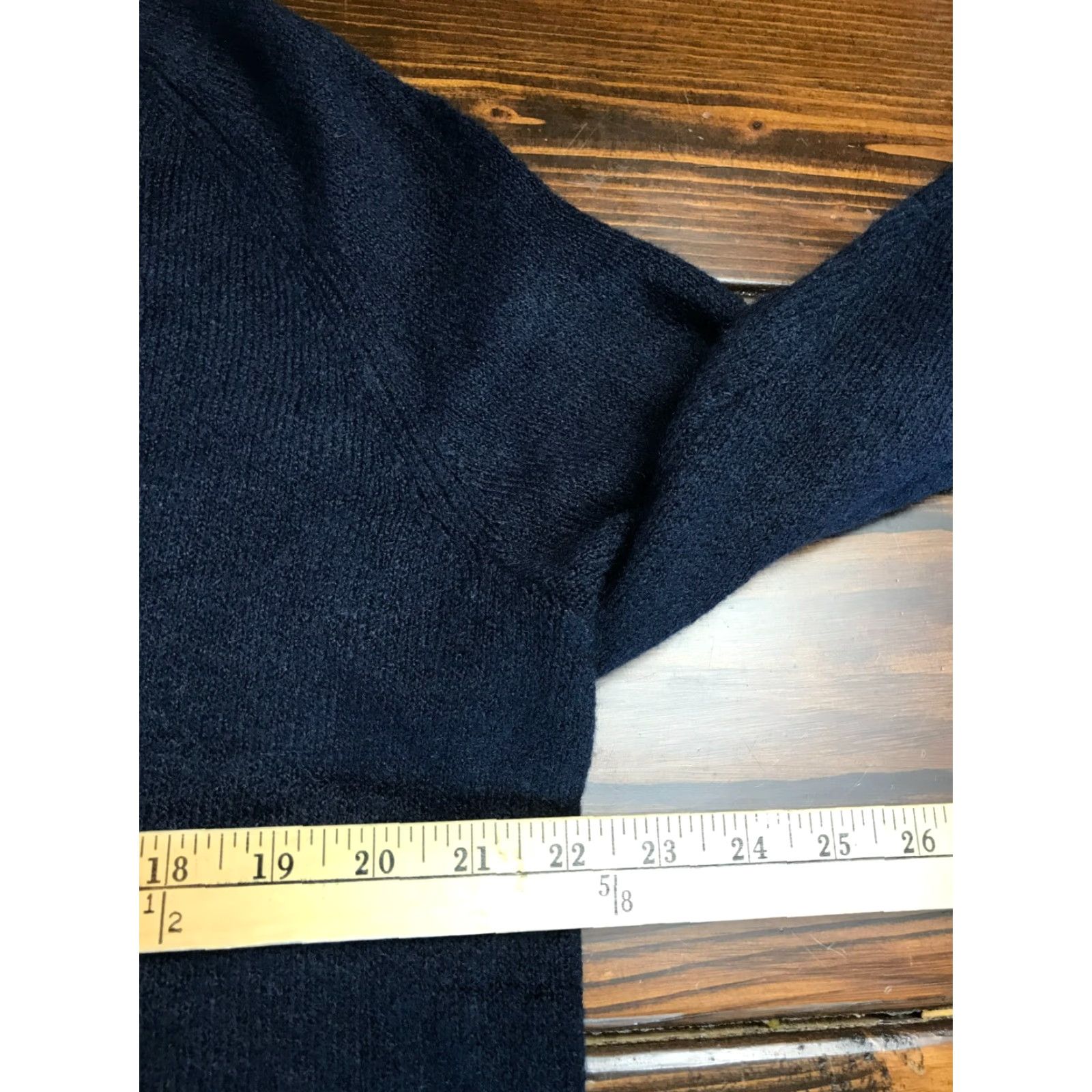Asics Basics Sweater Men’s Medium Navy Blue V-Neck Pullover Casual Solid Knit Pullover Sweater Mens Regular 90s? Size US M / EU 48-50 / 2 - 3 Thumbnail