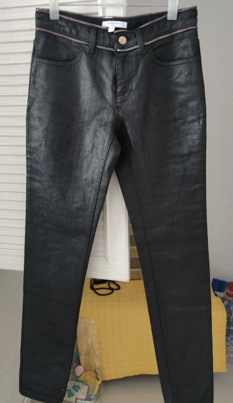 Givenchy Givenchy coated waxed denim jeans Size 34" / US 12 / IT 48 - 1 Thumbnail