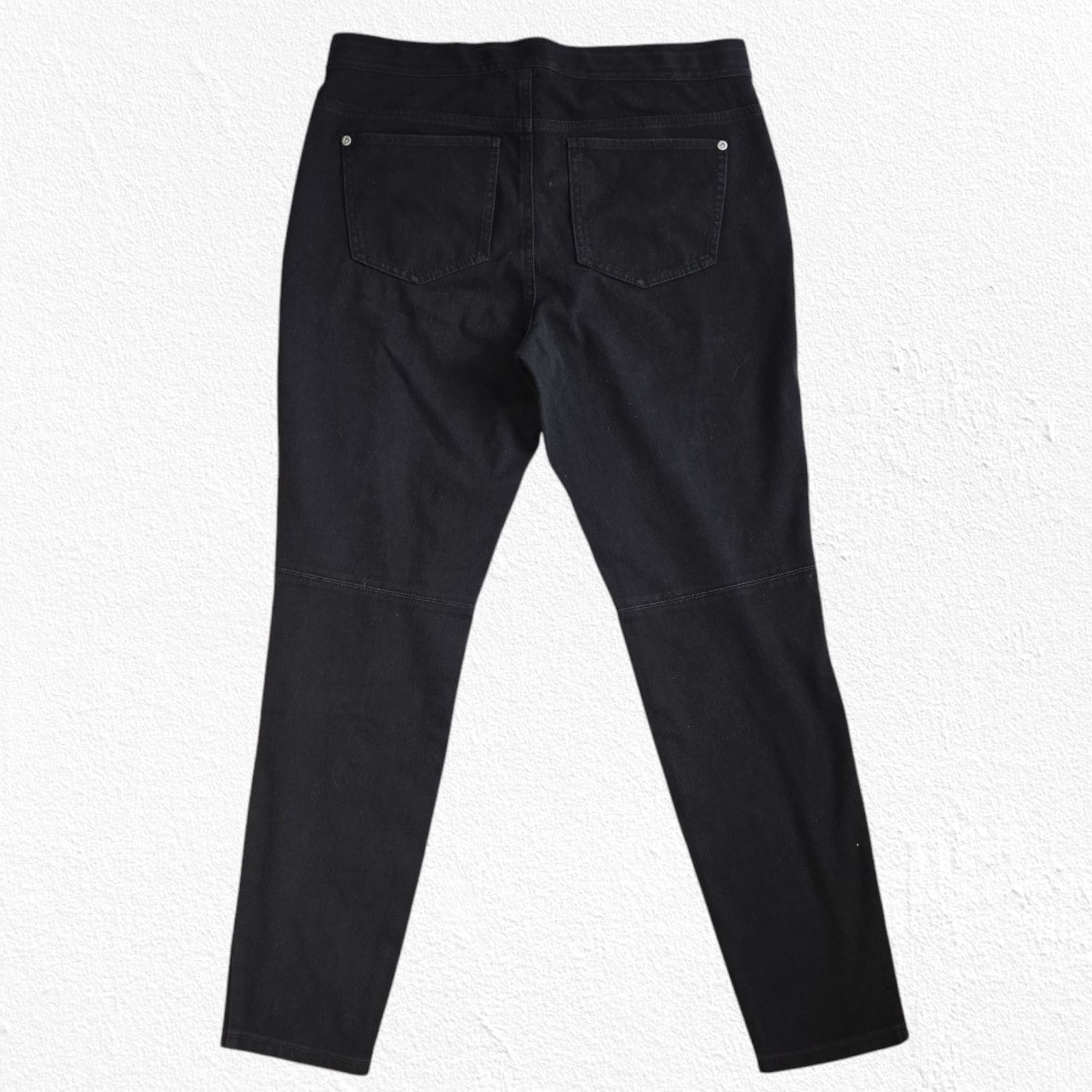 Other Black Skinny Pull-On Jeggings Size 10 Size 32" / US 10 / IT 46 - 11 Thumbnail