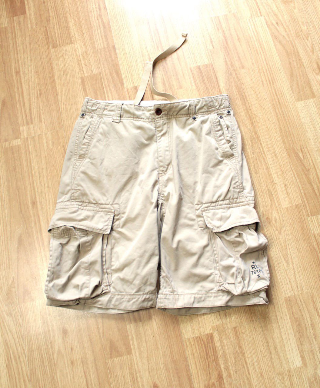 Polo Ralph Lauren 🔥 Polo Ralph Lauren Cargo Shorts Vintage Pockets Y2K Chief Size US 32 / EU 48 - 1 Thumbnail