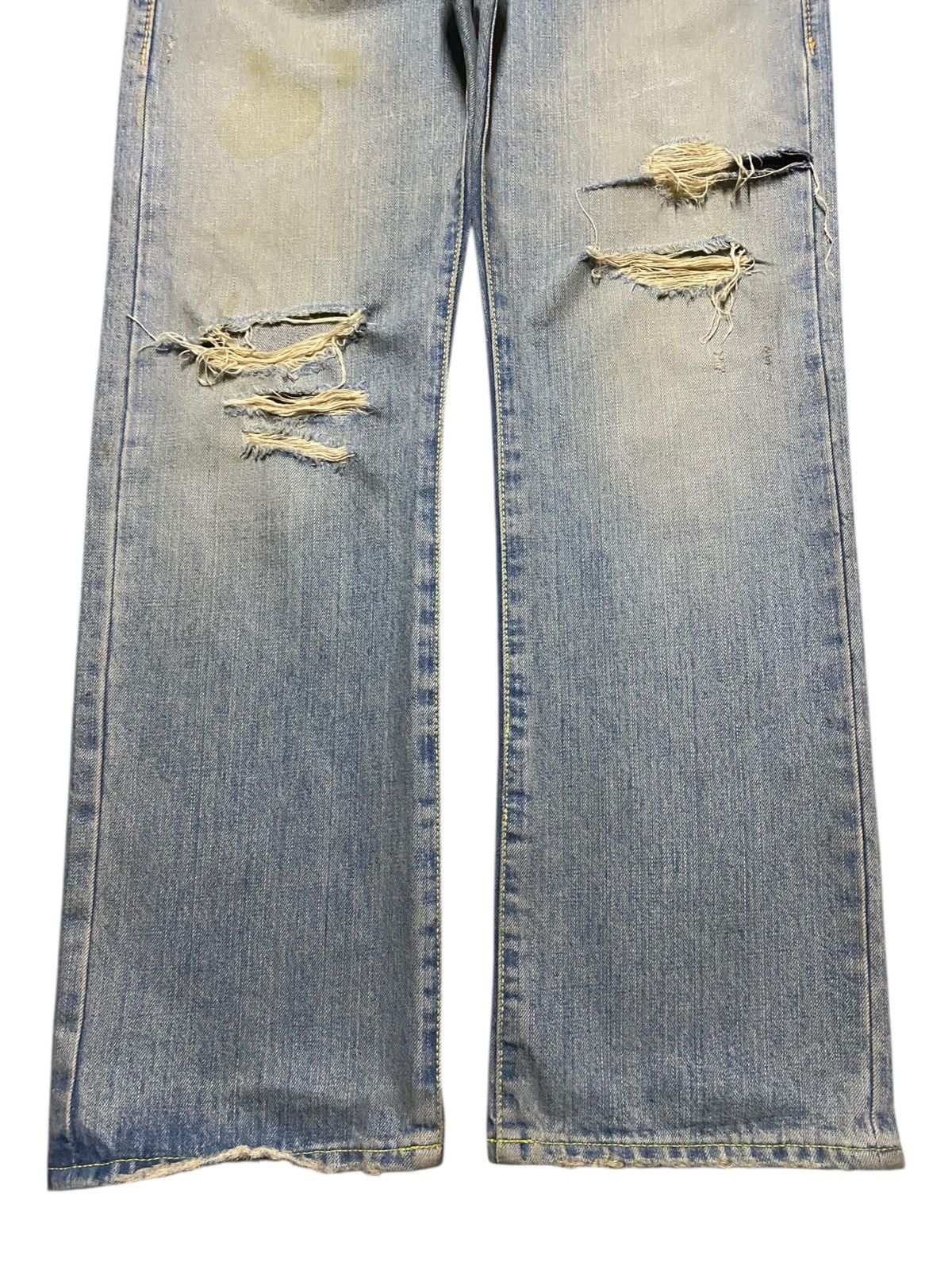 Hysteric Glamour Vintage Japanese Brand Coco Lulu Mud Wash Distressed Baggy Size US 30 / EU 46 - 5 Thumbnail