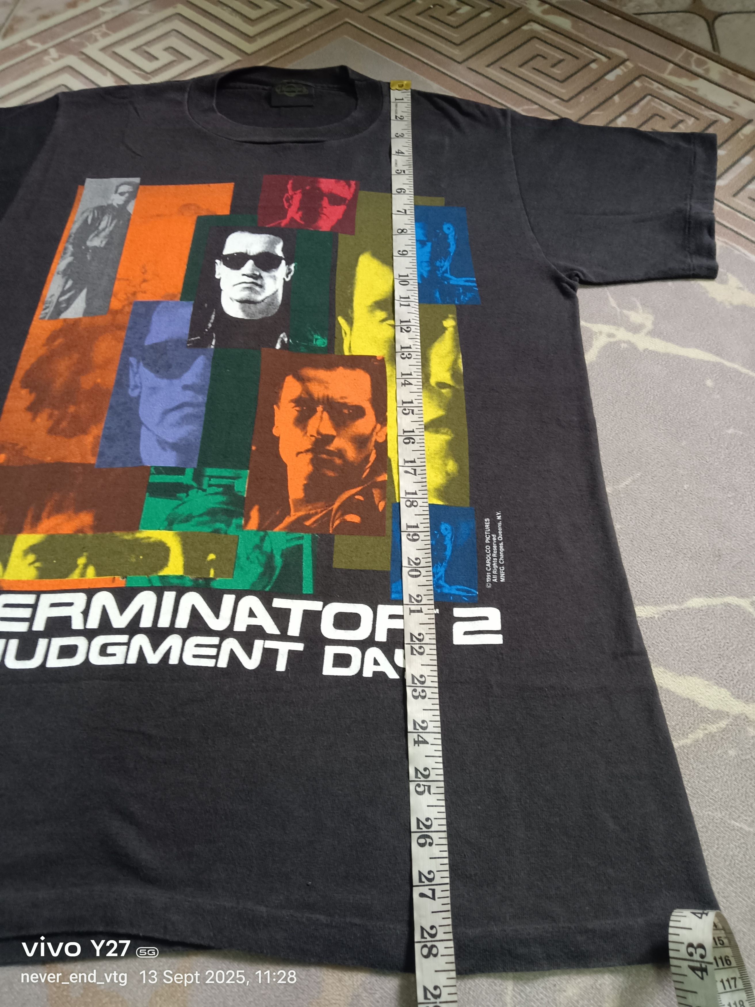 Vintage VINTAGE TERMINATOR PROMO TEE Size US M / EU 48-50 / 2 - 7 Thumbnail