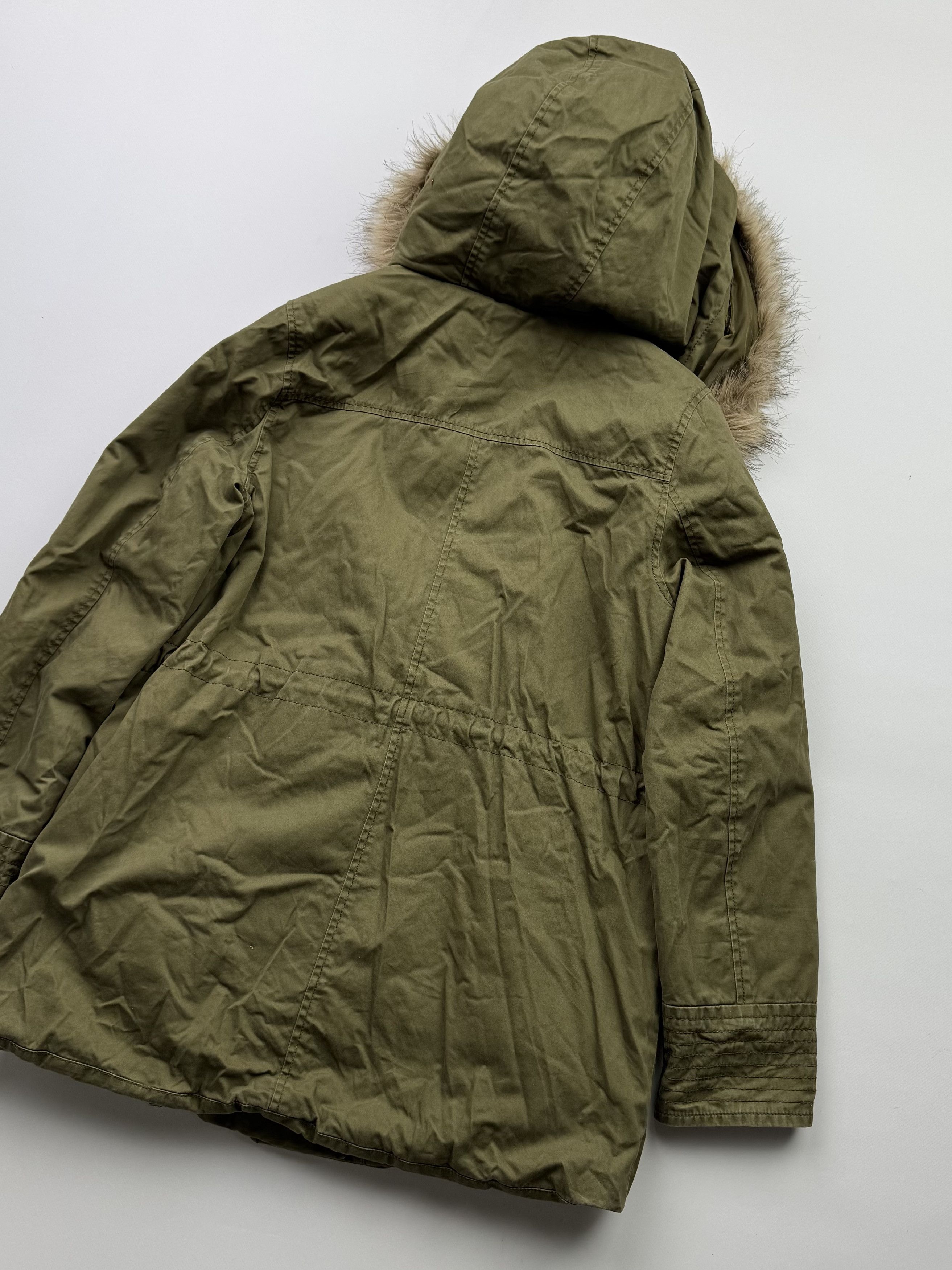 Japanese Brand Vintage Parka With Faux Fur Hood B782(V253)E2 Size M / US 6-8 / IT 42-44 - 8 Thumbnail