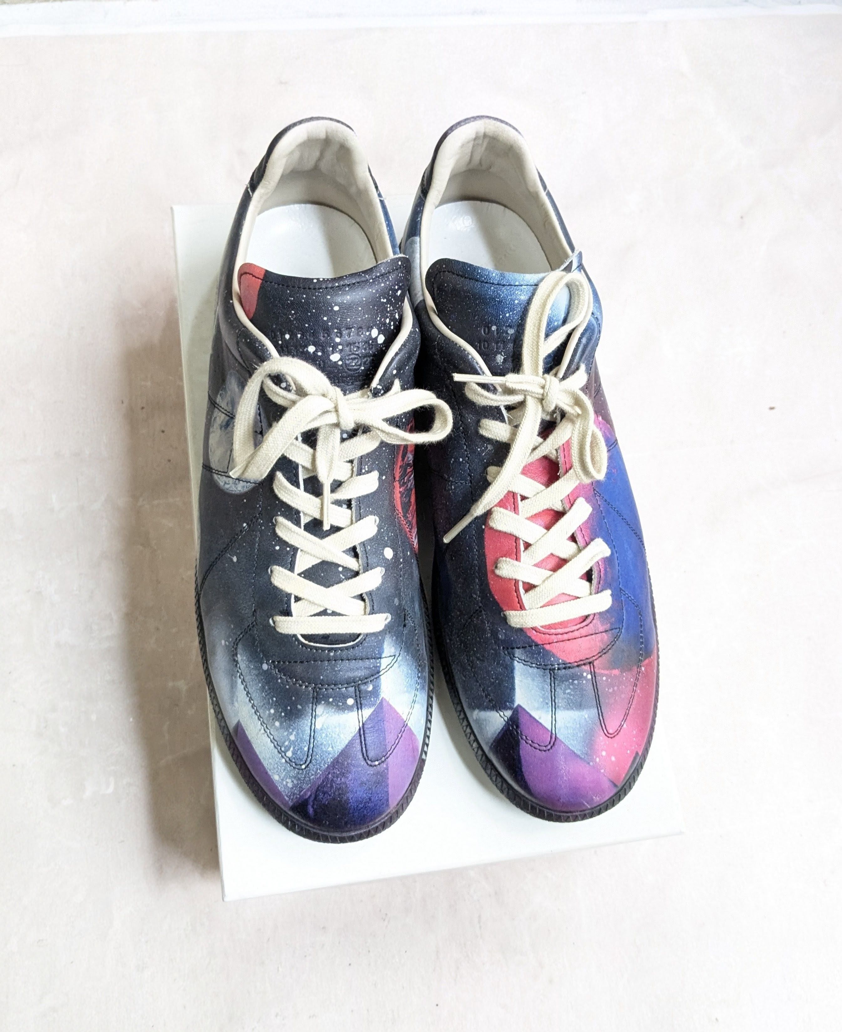 Maison Margiela Maison Margiela Replica GAT Galaxy 12 45 Low Tops Size US 12 / EU 45 - 1 Thumbnail