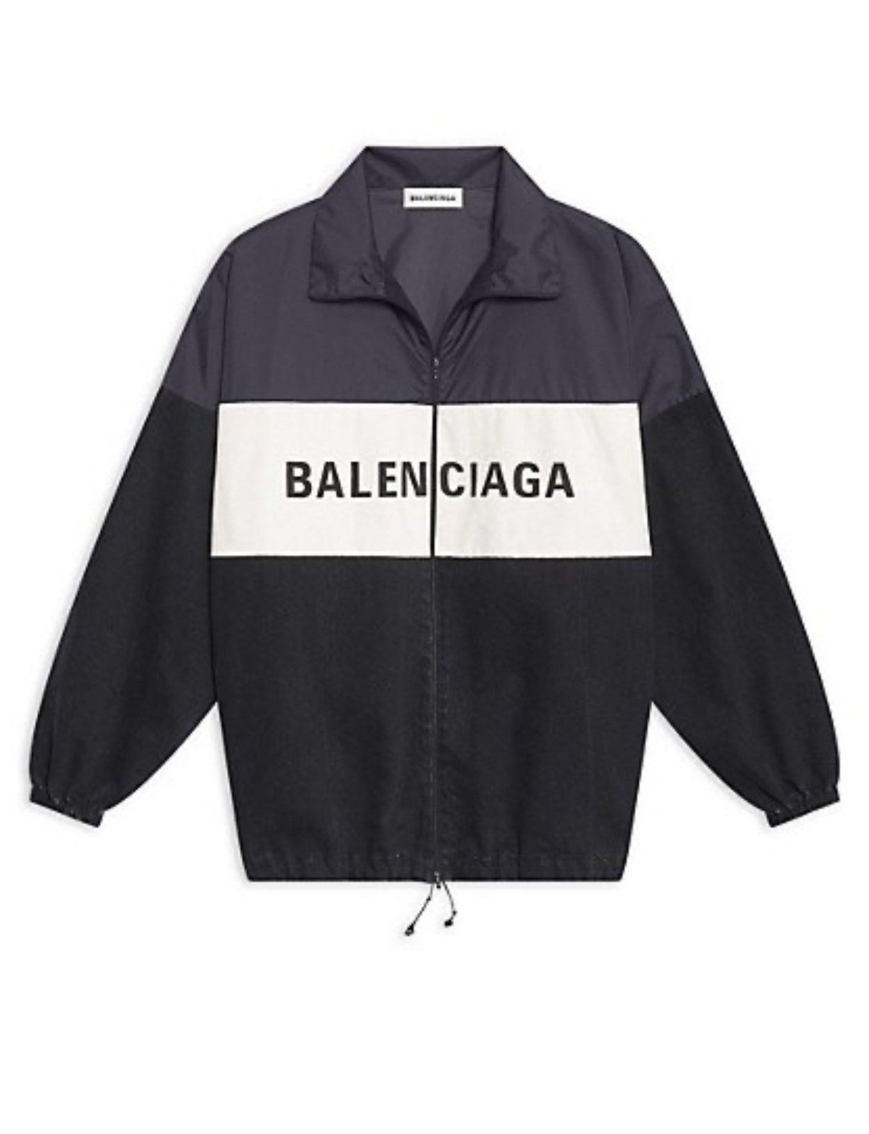 Balenciaga SS’22 HYBRID NYLON DENIM JACKET Size US L / EU 52-54 / 3 - 1 Thumbnail