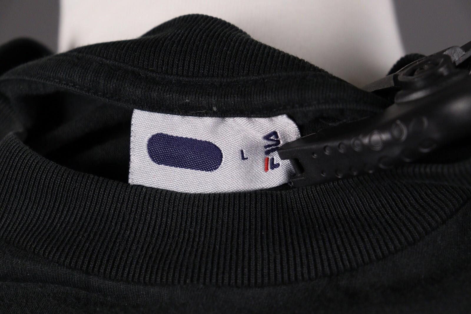 Fila Fila Black Vintage Big Logo Short Sleeve T-Shirt Size L Size US L / EU 52-54 / 3 - 10 Thumbnail
