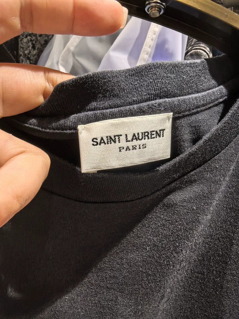 Saint Laurent Paris Saint Laurent Paris Short sleeve T-shirt 2505-Nextarrow Size US S / EU 44-46 / 1 - 2 Thumbnail