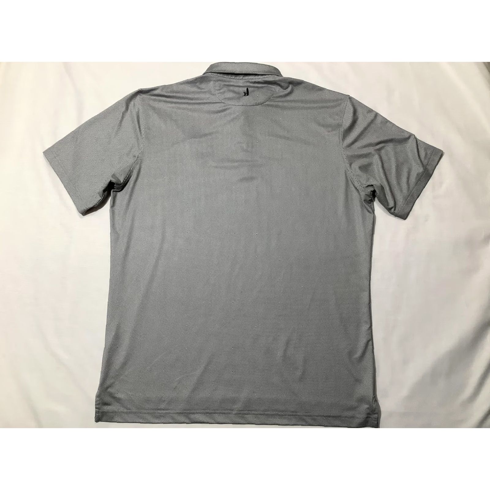 johnnie-O Johnnie-O Polo Shirt Mens L Gray Hoag Classic Golf Performance Stretch Polo Shirt Mens L Gray Polka Dot Conference Embroidered Logo Size US L / EU 52-54 / 3 - 6 Thumbnail