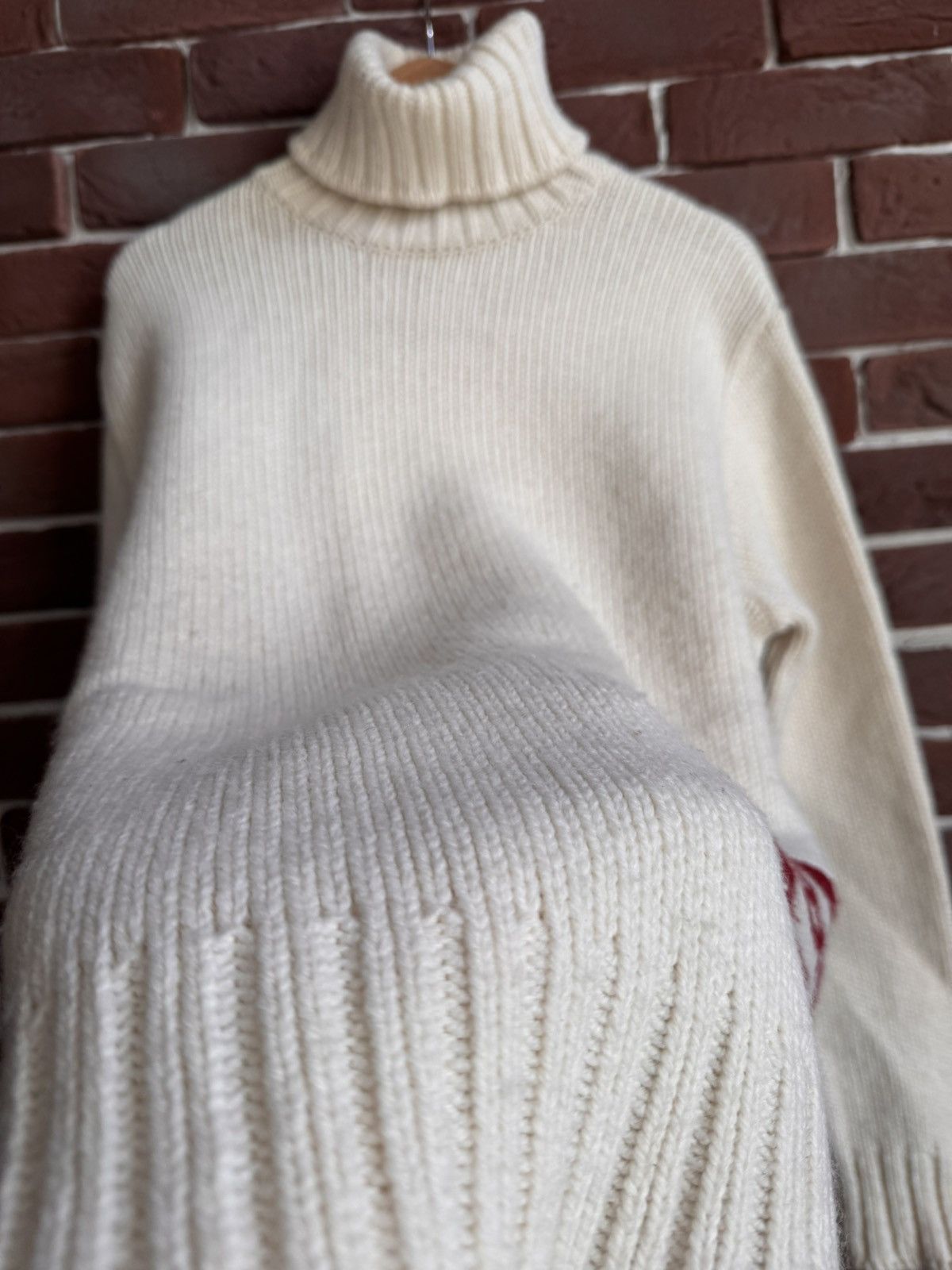 Dolce & Gabbana Vintage Dolce & Gabbana D&G Star Wool Turtleneck Sweater Size US M / EU 48-50 / 2 - 7 Thumbnail