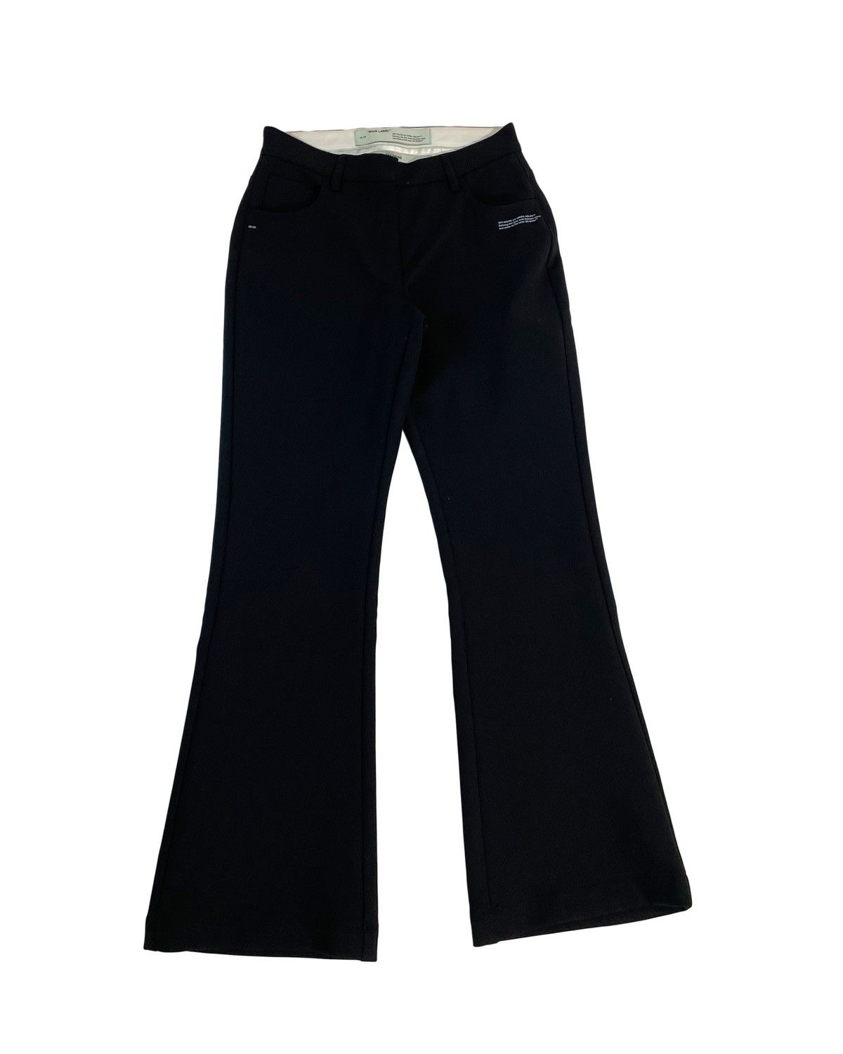 OFF-WHITE FW 19 Formal Cropped Pants