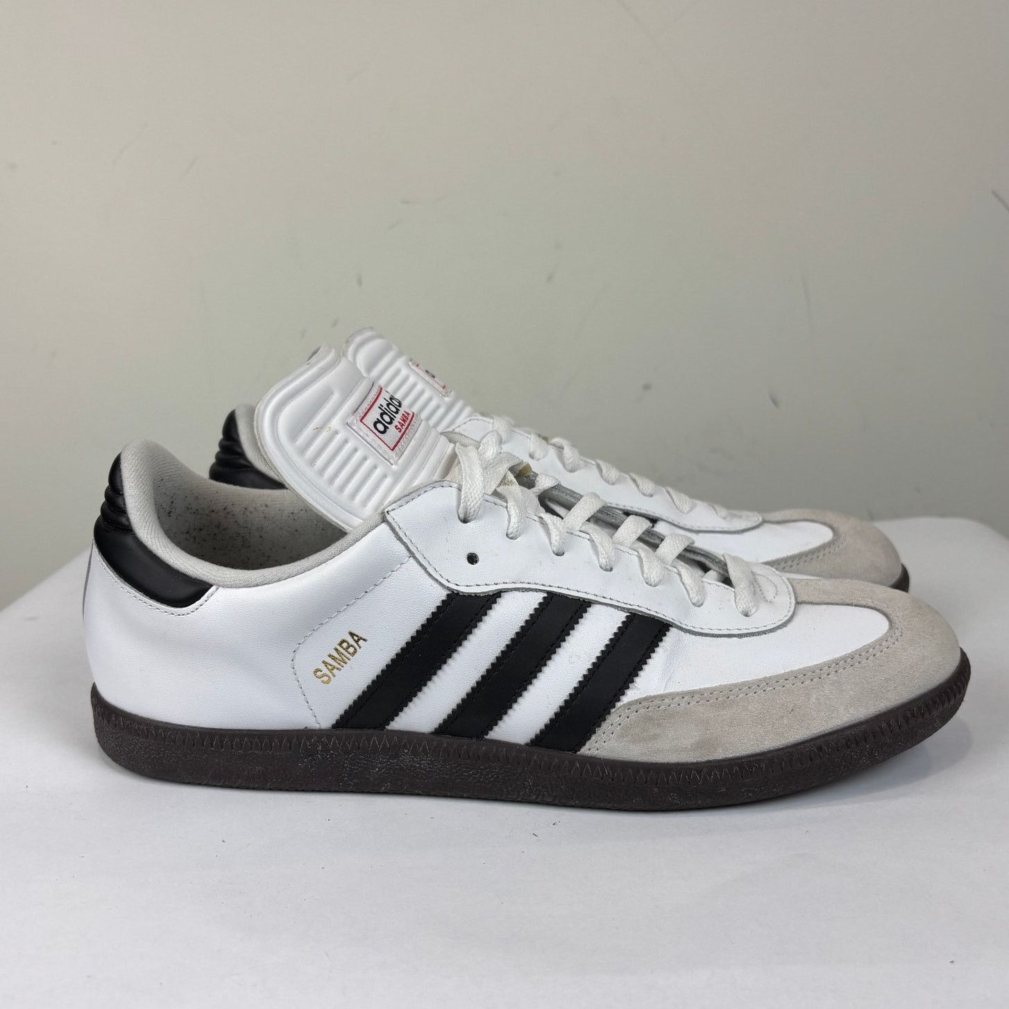 Adidas Adidas Samba Classic White Sneakers Shoes Men's 11.5 Size US 11.5 / EU 44-45 - 3 Thumbnail