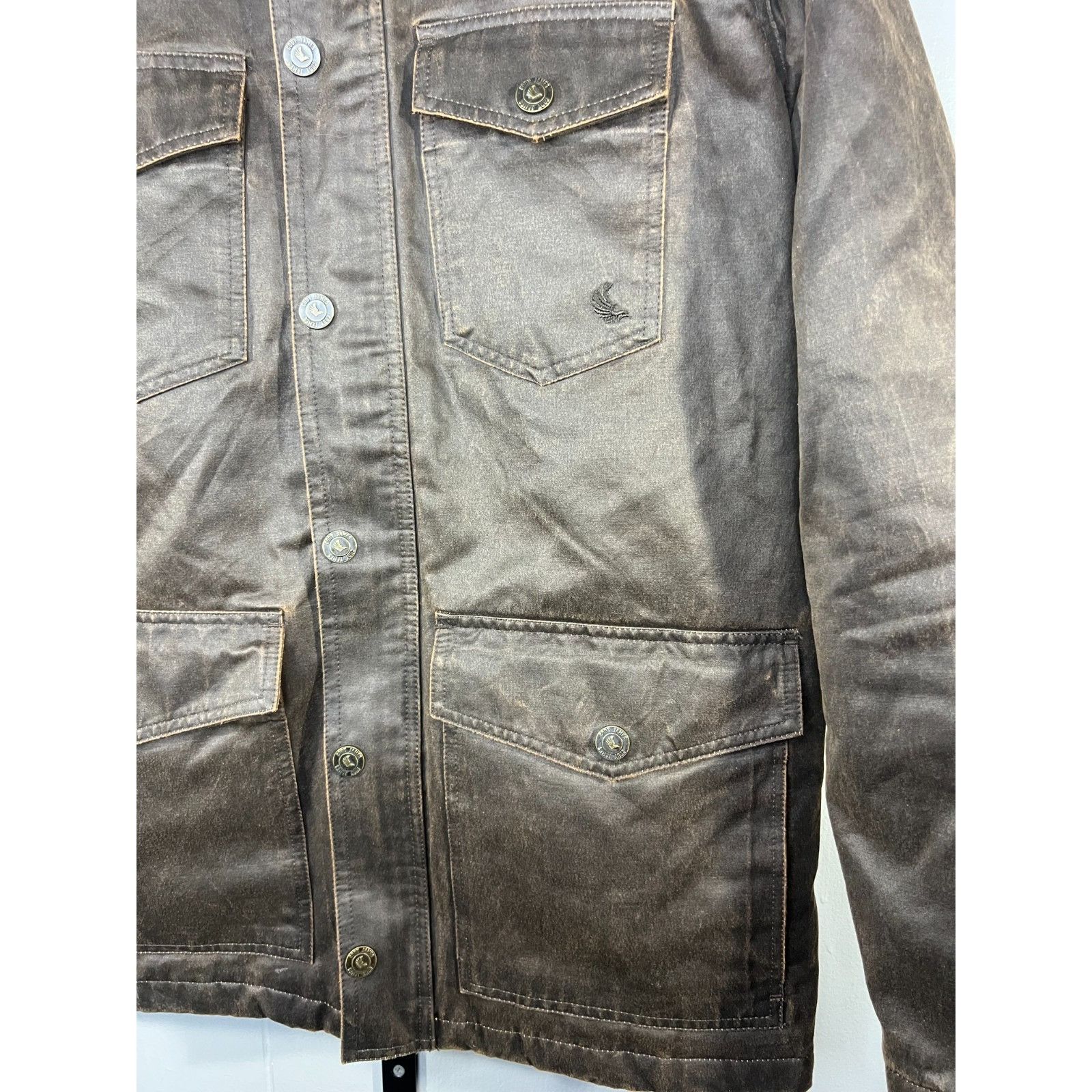 Cody James Cody James Field Jacket Mens MD Brown Blanket Westward Oilsk Size US M / EU 48-50 / 2 - 5 Thumbnail