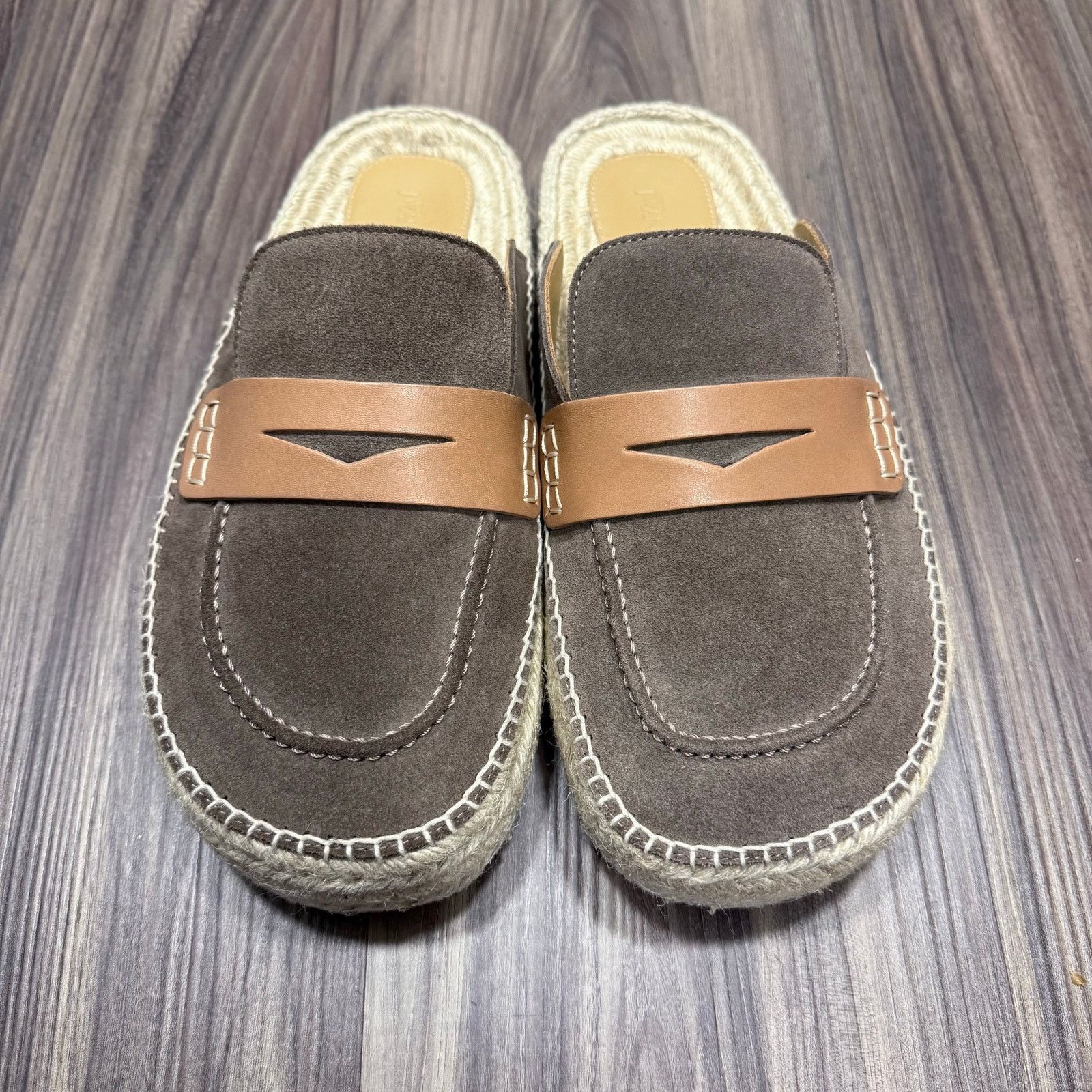 JW Anderson NIB JW Anderson Taupe Loafer Mule Espadrilles | US 43 UNISEX Size US 10 / EU 43 - 3 Thumbnail