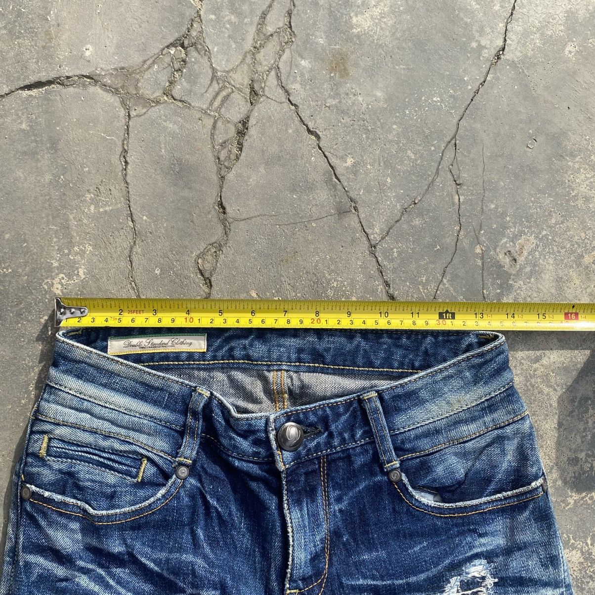 14th Addiction DOUBLE STANDARD Distressed Repaired UNDERCOVER Jeans Size US 27 - 13 Thumbnail