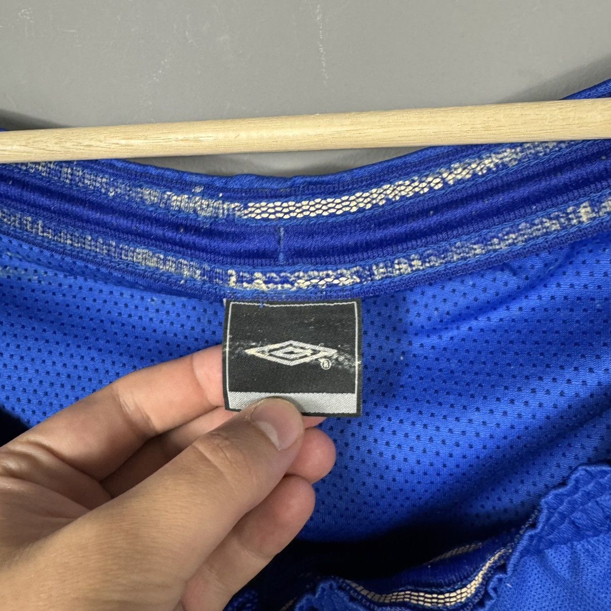 Chelsea Soccer × Umbro × Vintage Umbro 00s Chelsea Soccer Shorts Size US 34 / EU 50 - 6 Thumbnail