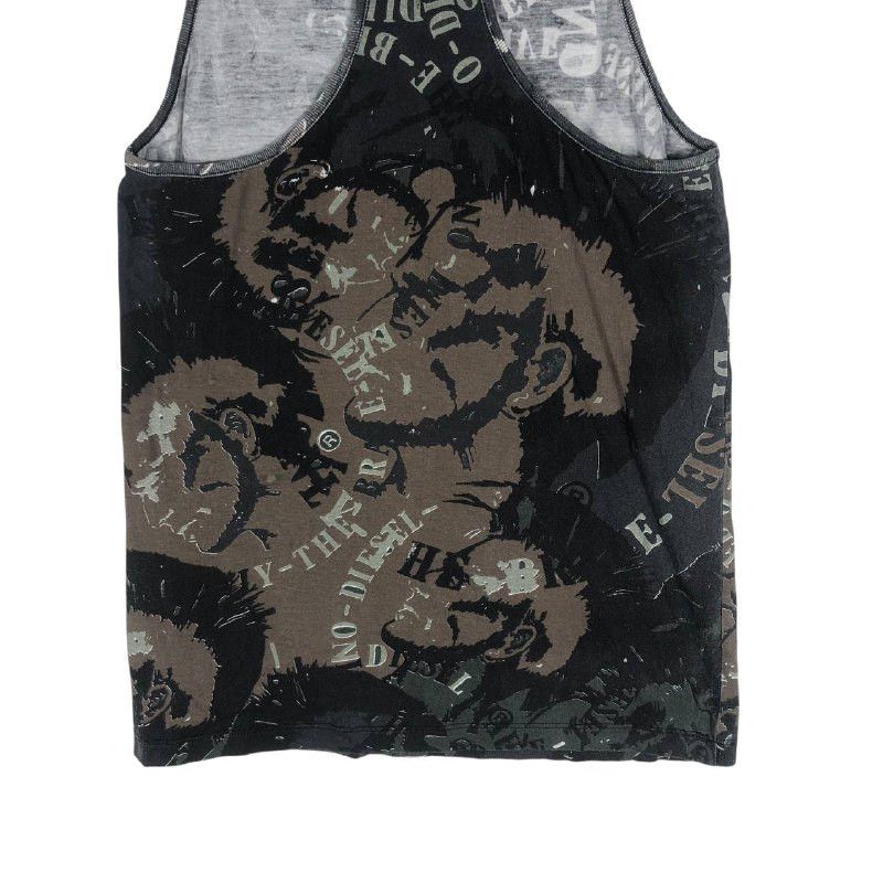 Diesel Vintage Diesel Mohawk tank top Full Print Size US XS / EU 42 / 0 - 6 Thumbnail