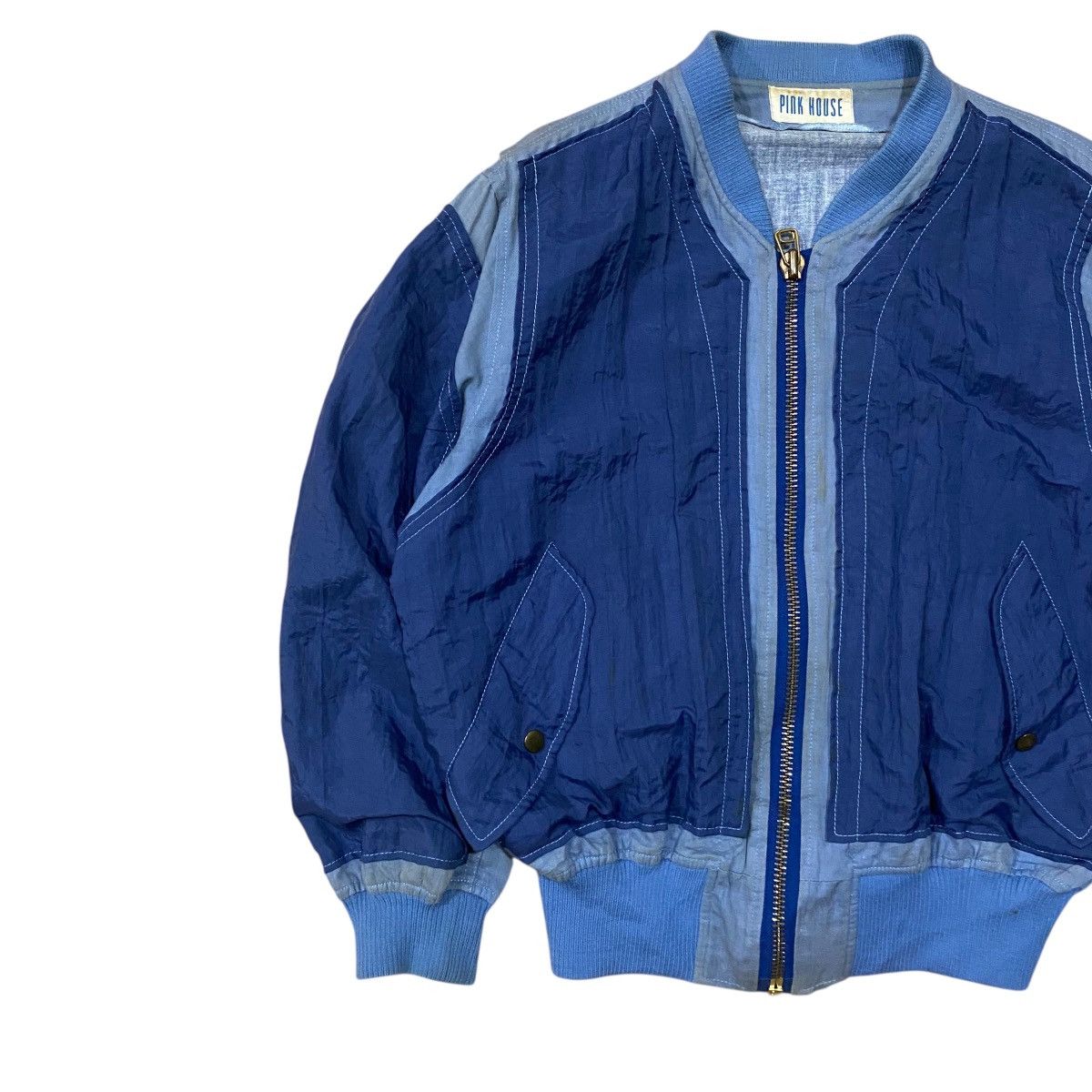Japanese Brand ☀️Vintage Pink House bomber zipper jacket Size US M / EU 48-50 / 2 - 4 Thumbnail