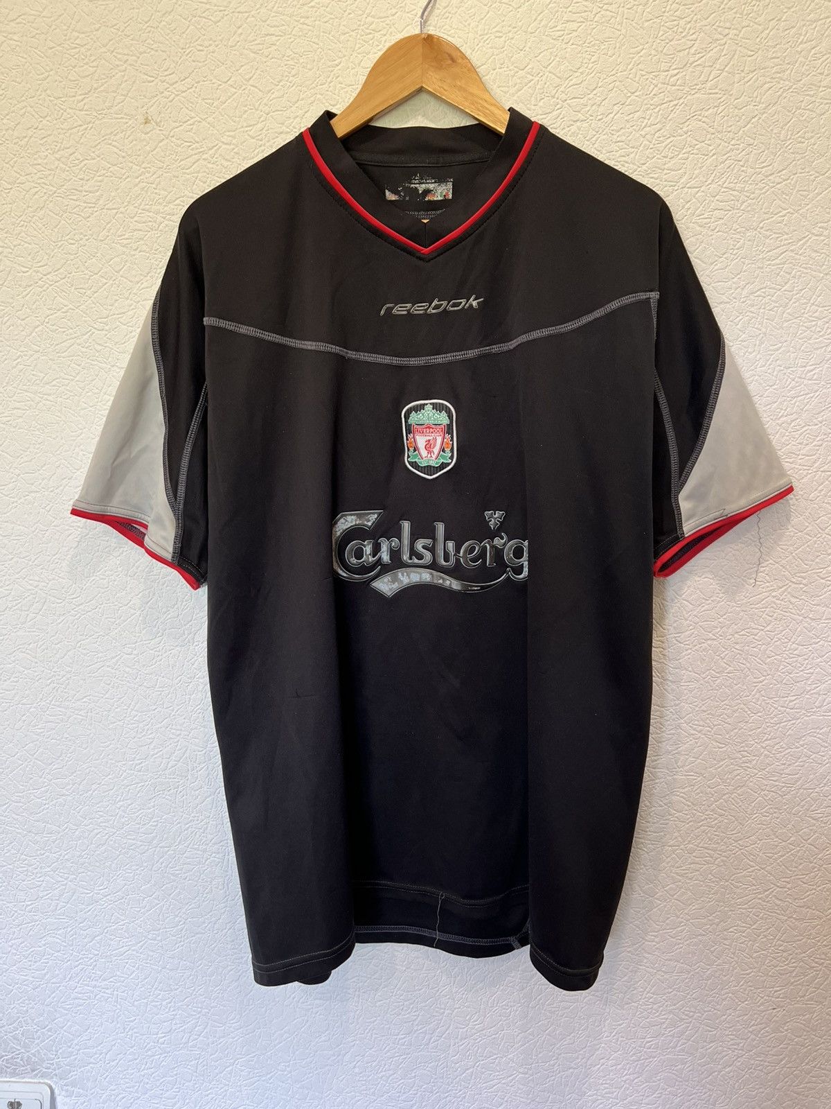 Reebok Liverpool Reebok 2003/2004 Third Kit Soccer Jersey Football Size US L / EU 52-54 / 3 - 1 Thumbnail