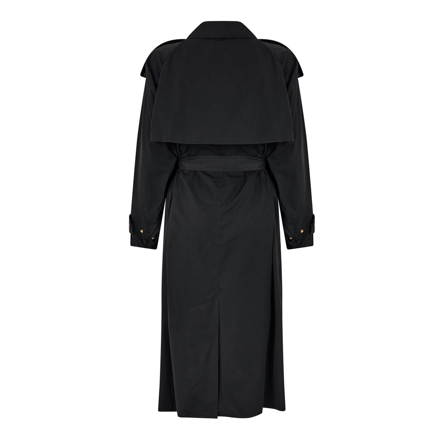 Bottega Veneta Bottega Veneta Bv Midi Trench in Black Size XS / US 0-2 / IT 36-38 - 2 Thumbnail