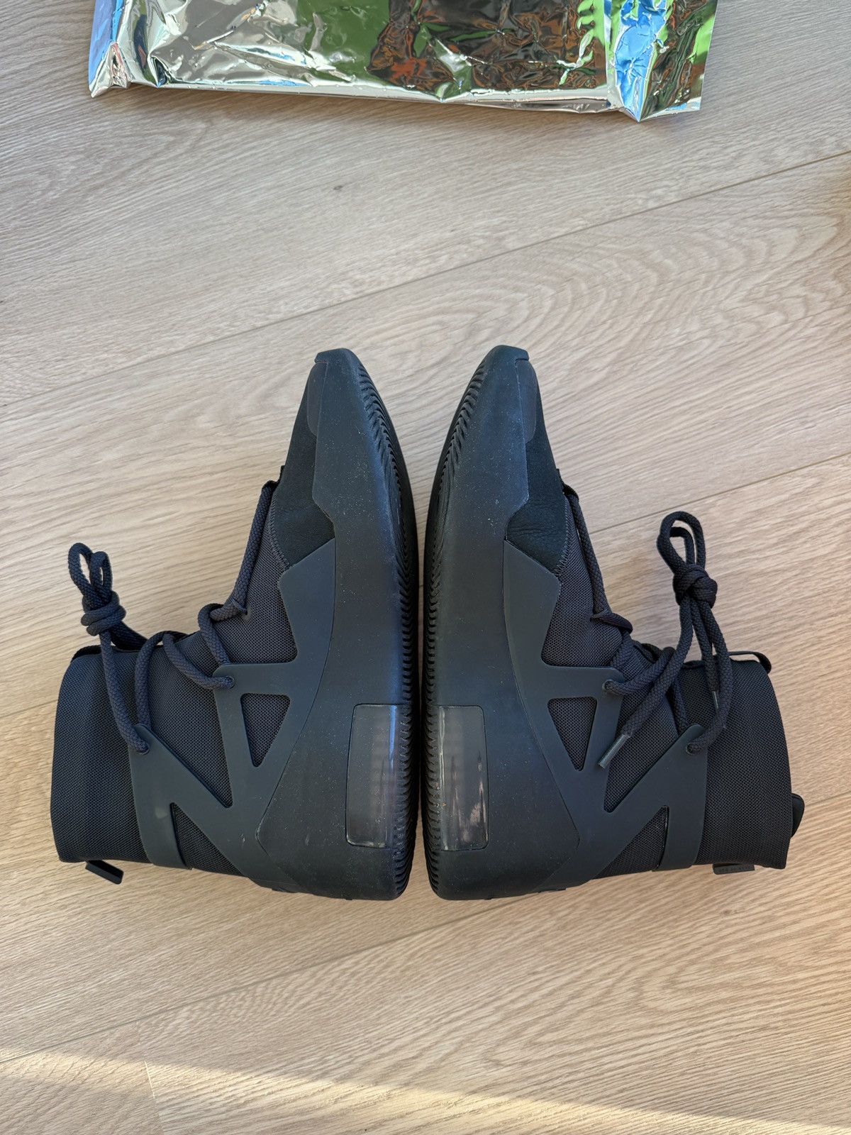 Fear of God × Nike Nike Air Fear of God 1 triple black 42 8.5US Size US 8.5 / EU 41-42 - 4 Thumbnail