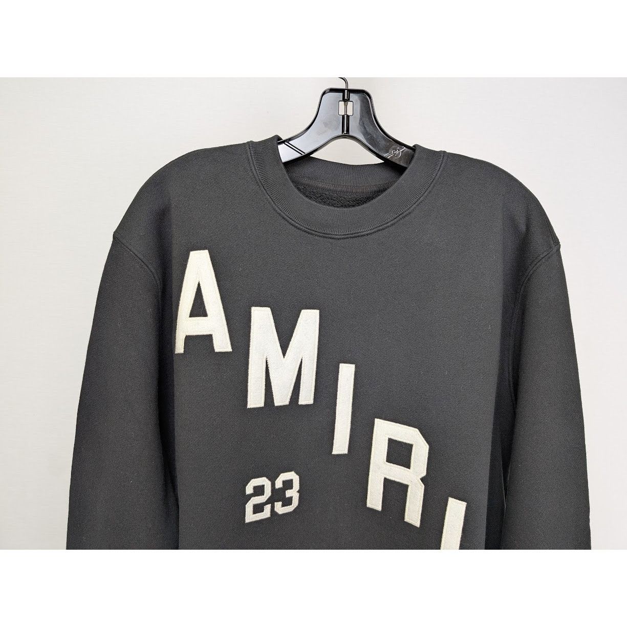 Amiri o1rshd1 Amiri Hockey Crewneck Sweatshirt in Black Size US S / EU 44-46 / 1 - 5 Thumbnail