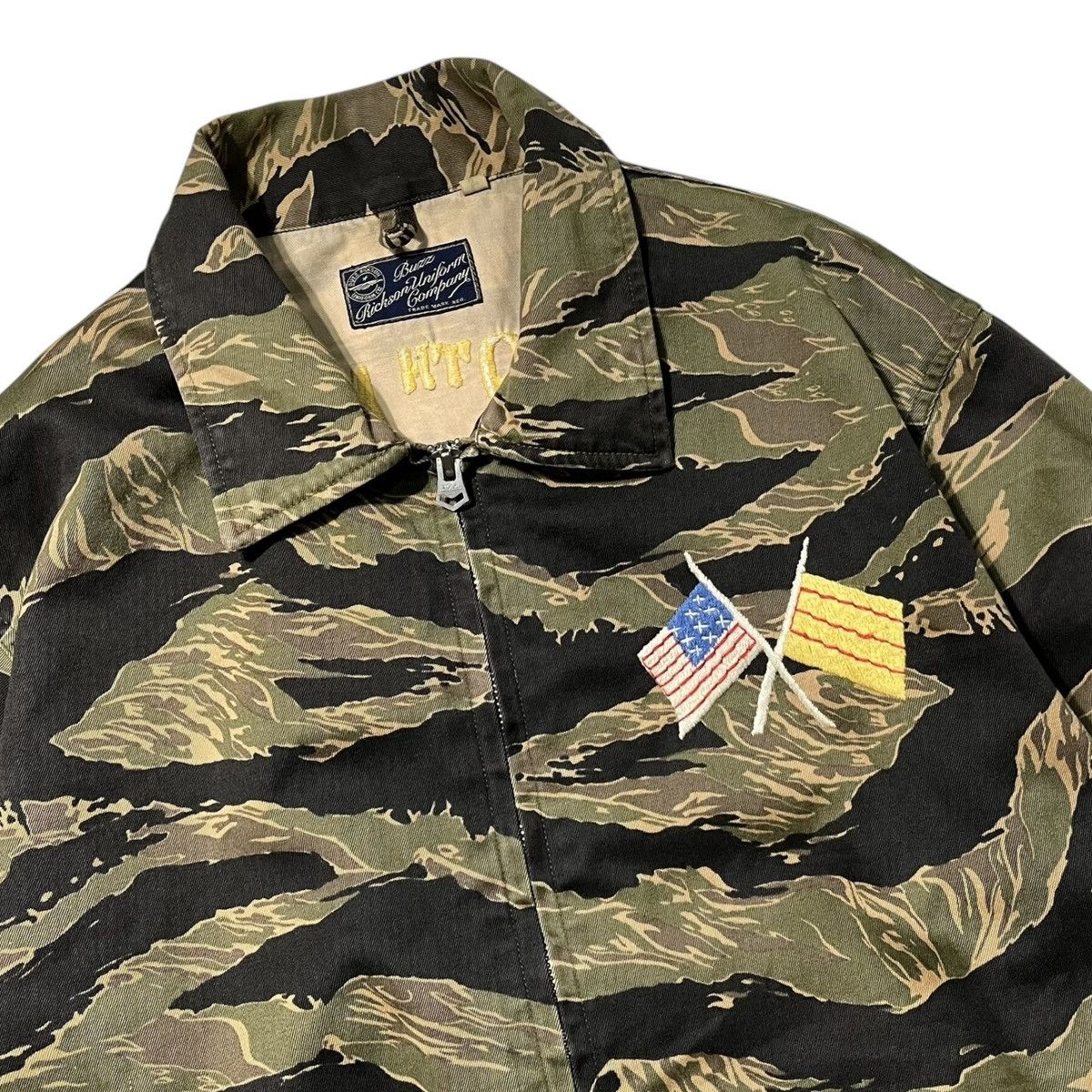 Buzz Rickson's × Toyo Enterprises Buzz Rickson’s Tiger Camo Jacket Embroidery Size US L / EU 52-54 / 3 - 5 Thumbnail