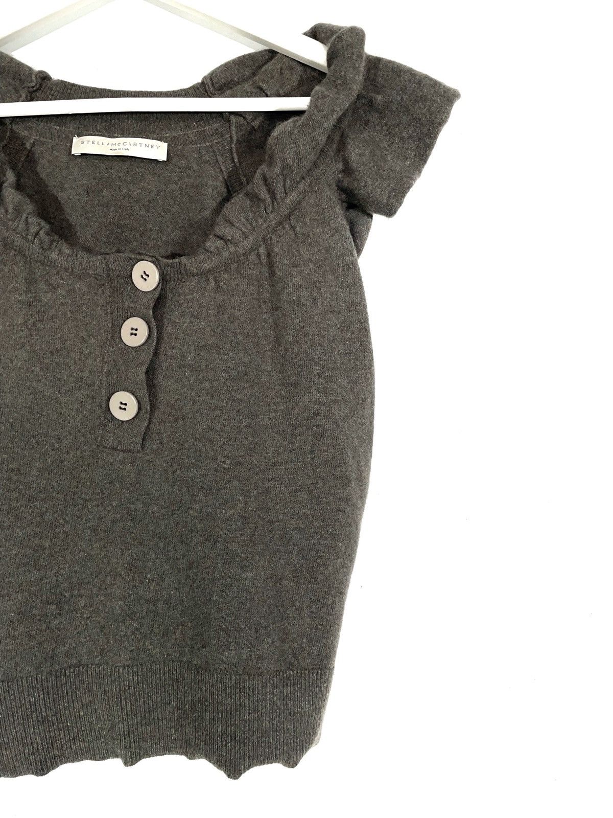Stella McCartney Stella McCartney Cashmere Wool T-Shirt Women Size 38/M Italy Size XS / US 0-2 / IT 36-38 - 3 Thumbnail