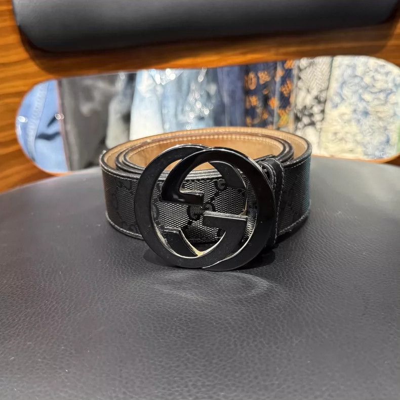 Gucci Gucci Double G Classic Waist Belt - dmc Size ONE SIZE - 1 Thumbnail