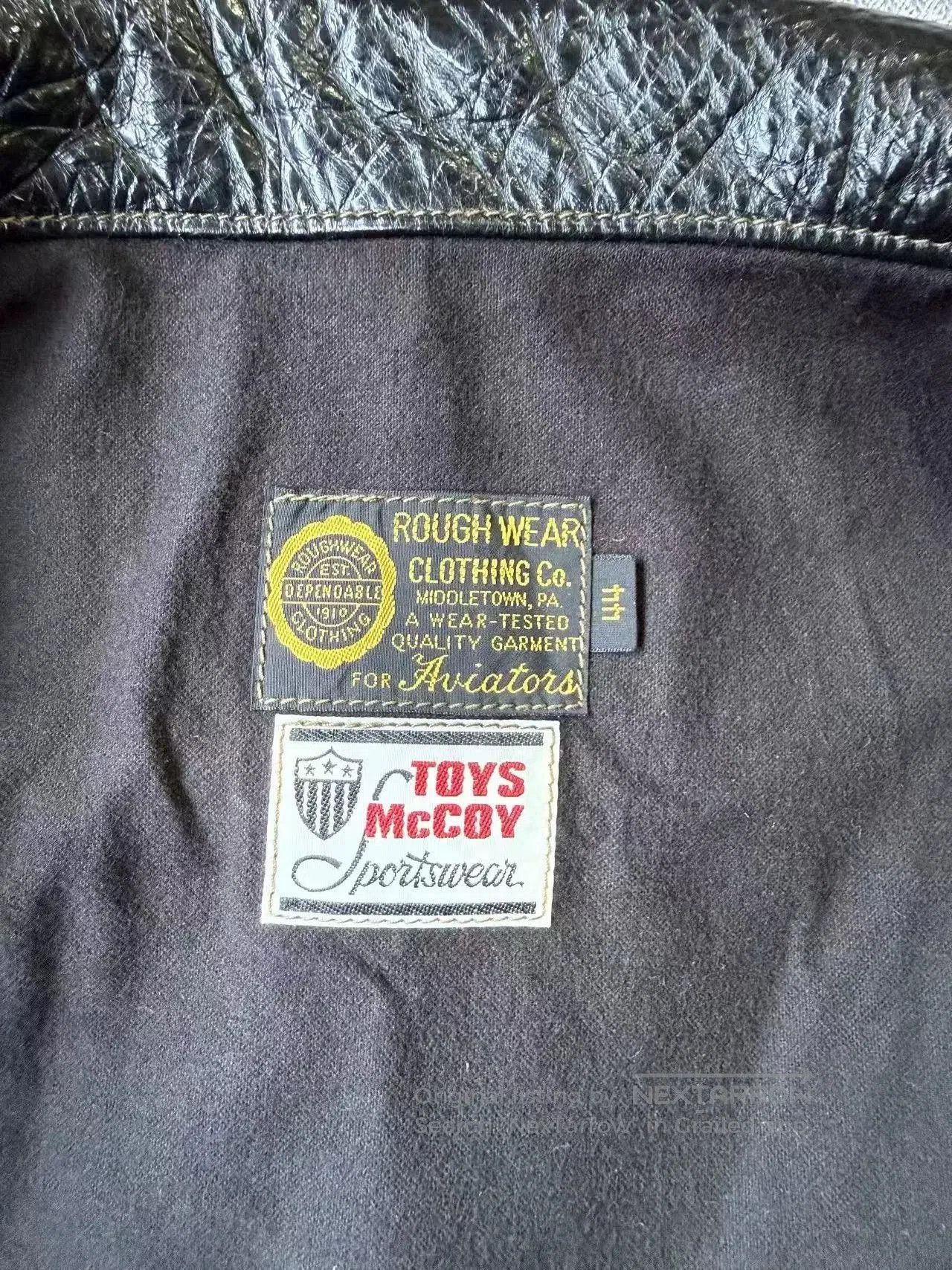 TOYS McCOY Toys McCoy 1930 Leather Jacket. Size US S / EU 44-46 / 1 - 5 Thumbnail