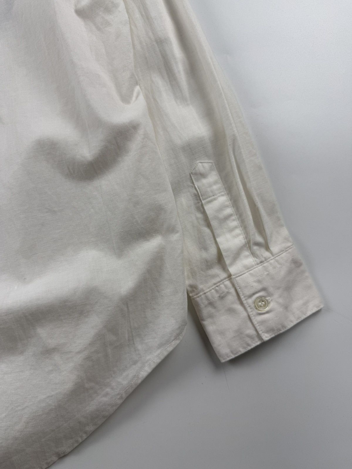 Helmut Lang Vintage Helmut Lang Linen Shirt Size US XL / EU 56 / 4 - 8 Thumbnail