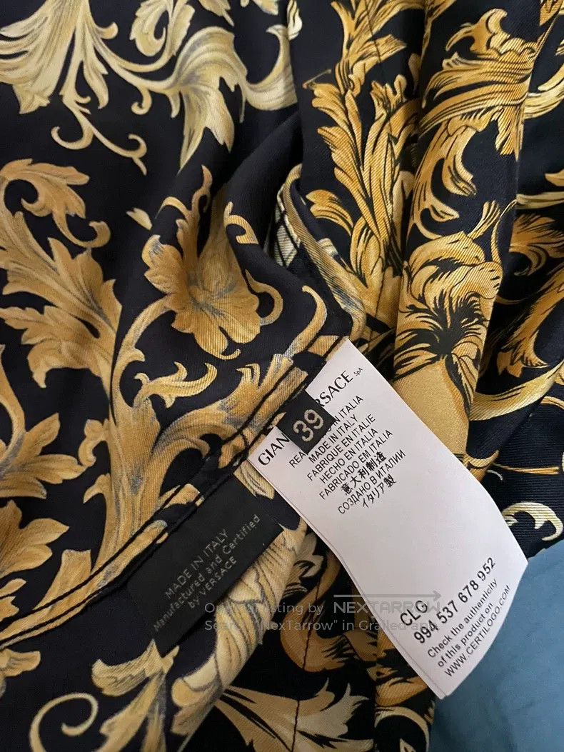 Versace Versace Silk shirt Size US M / EU 48-50 / 2 - 3 Thumbnail